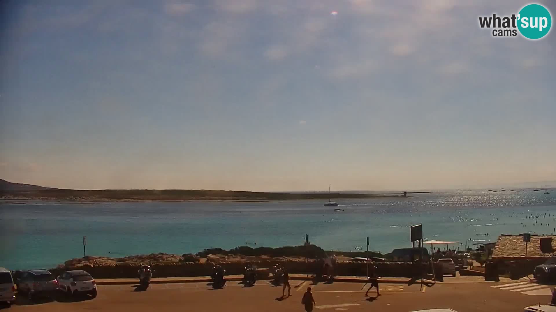 Capo Falcone livecam Stintino – La Pelosa Strand