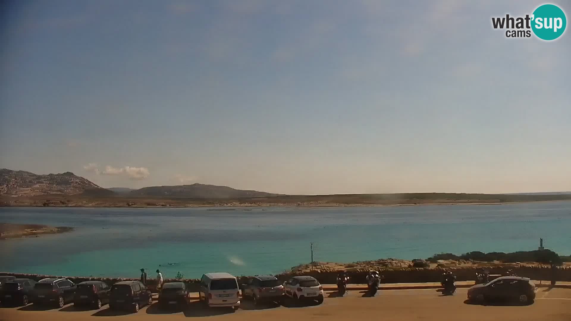 Capo Falcone livecam Stintino – La Pelosa Strand