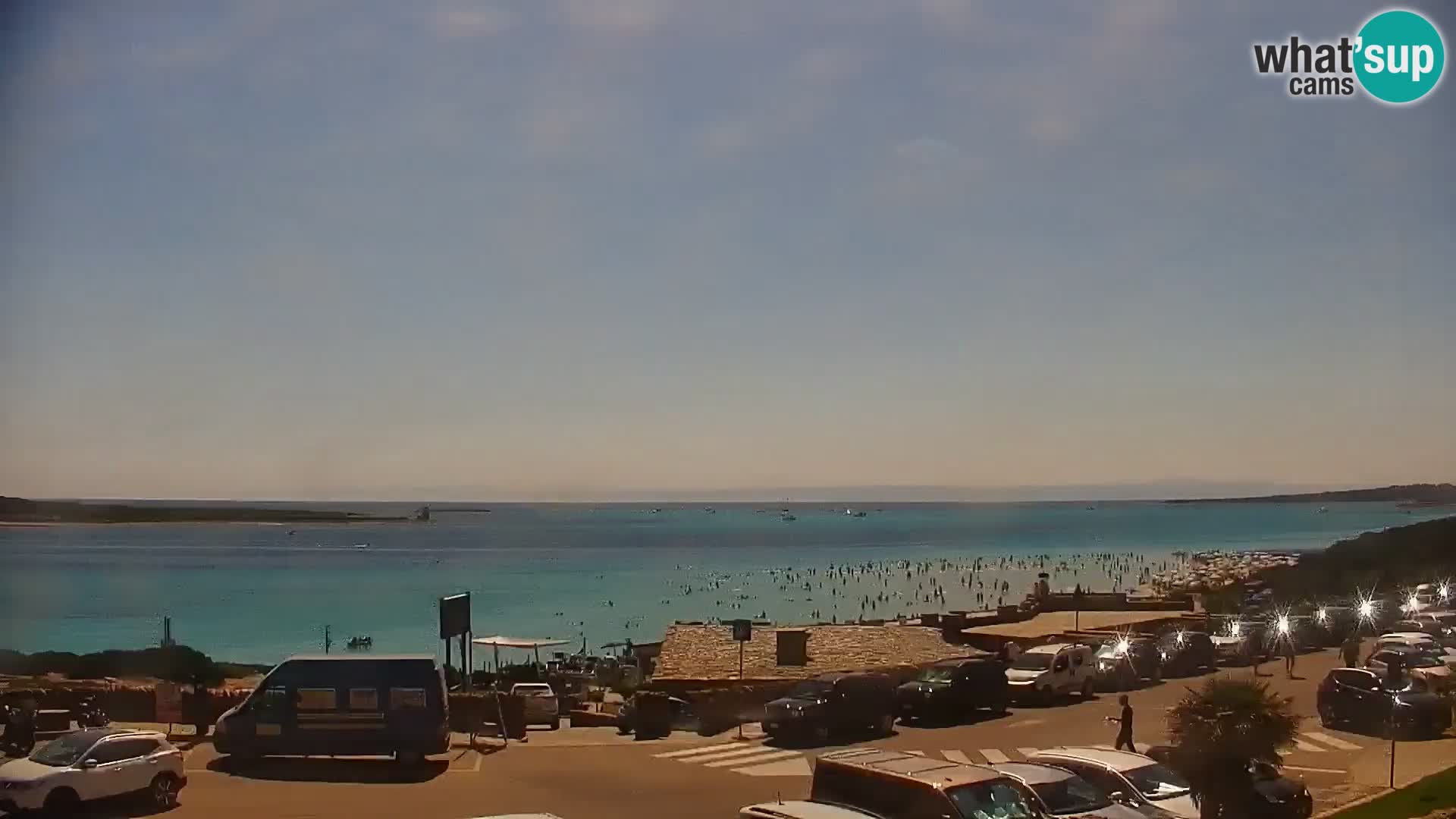 Capo Falcone web kamera Stintino – Plaža La Pelosa