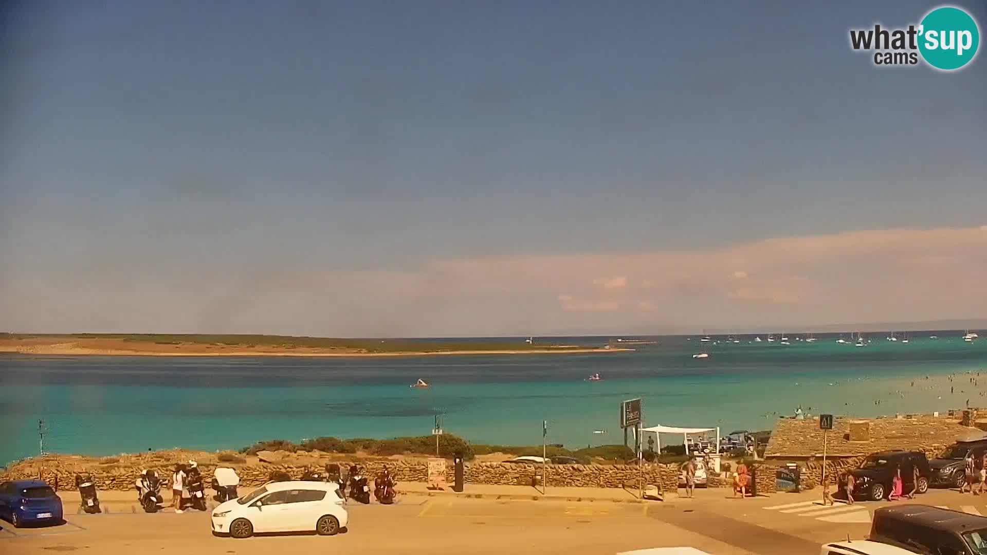 Stintino Live webcam La Pelosa beach – Sardinia – Italy