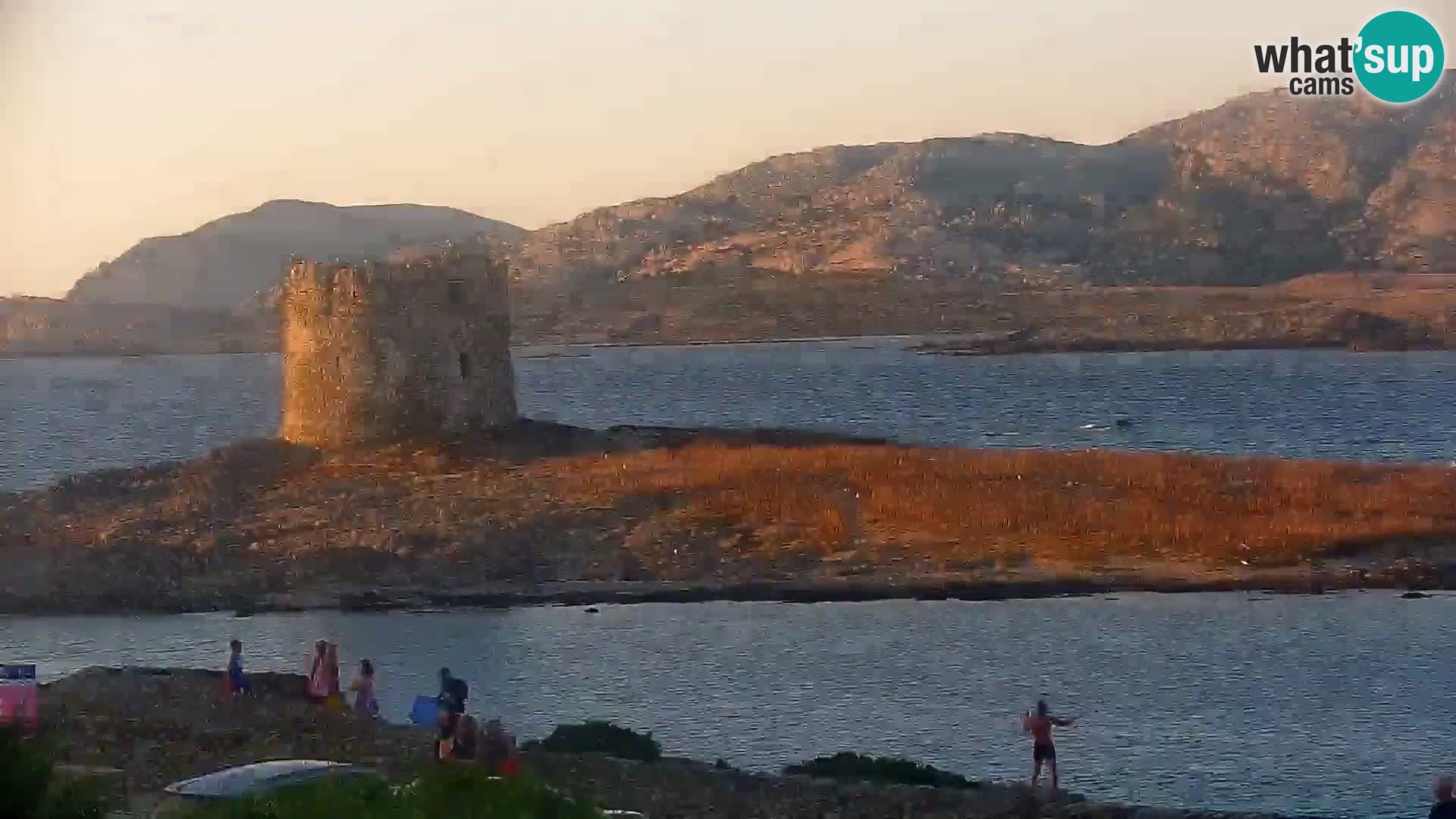 Capo Falcone webcam Stintino – Spiaggia La Pelosa