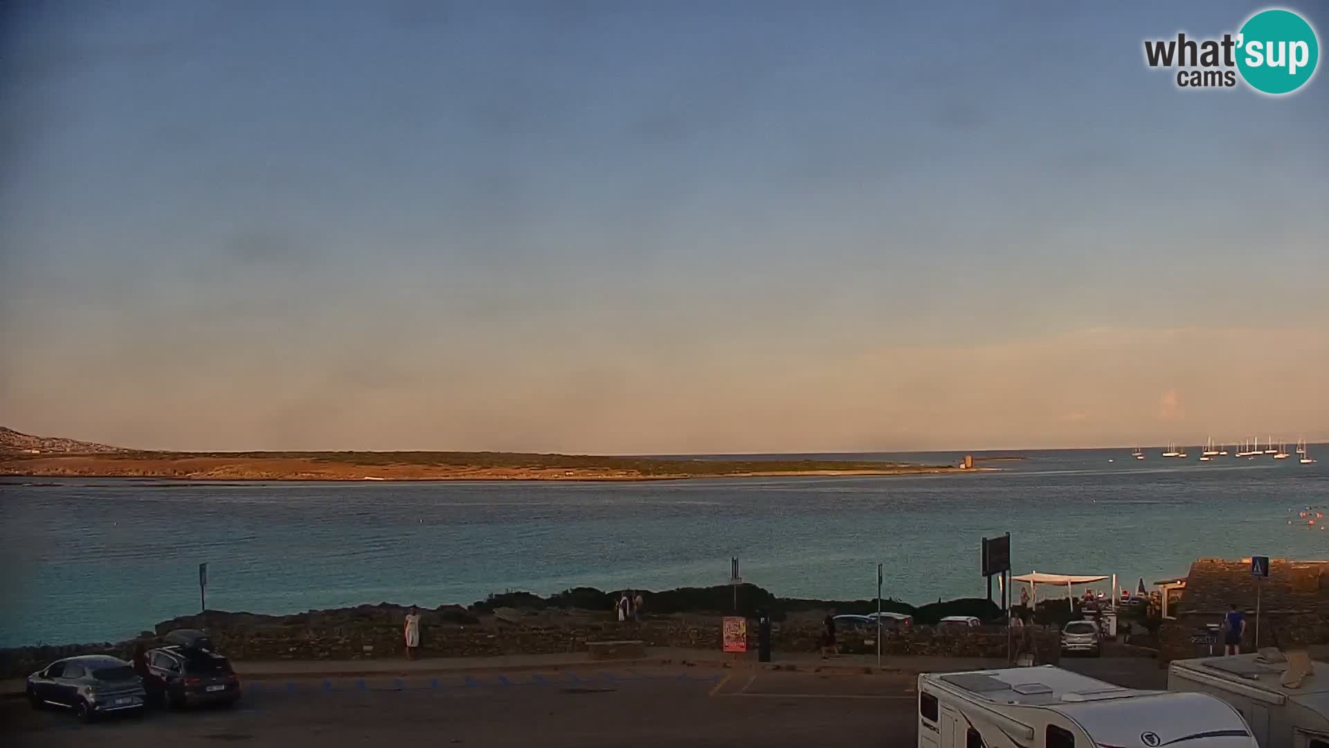 Stintino Live webcam La Pelosa beach – Sardinia – Italy