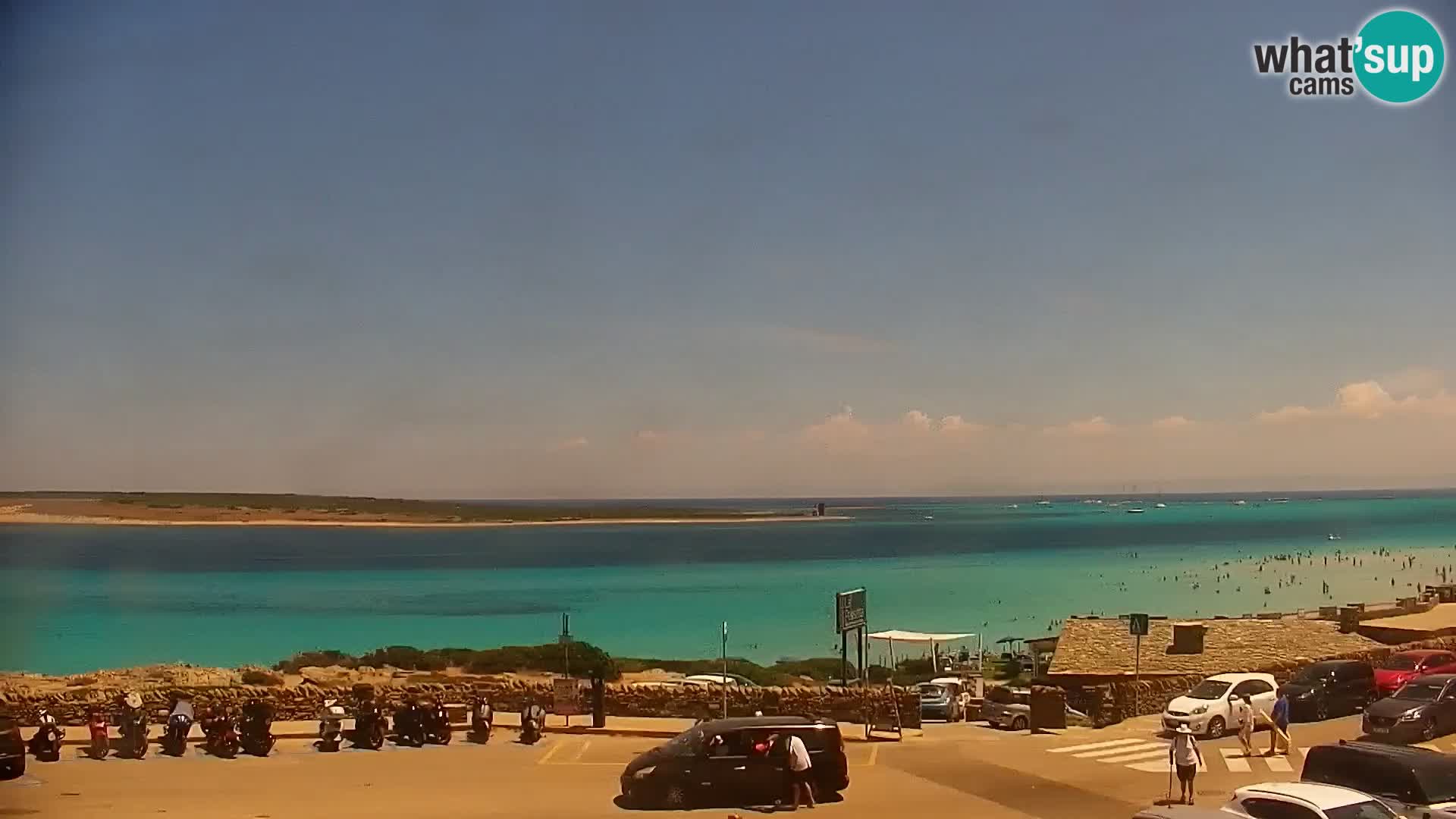 Capo Falcone livecam Stintino – La Pelosa Strand