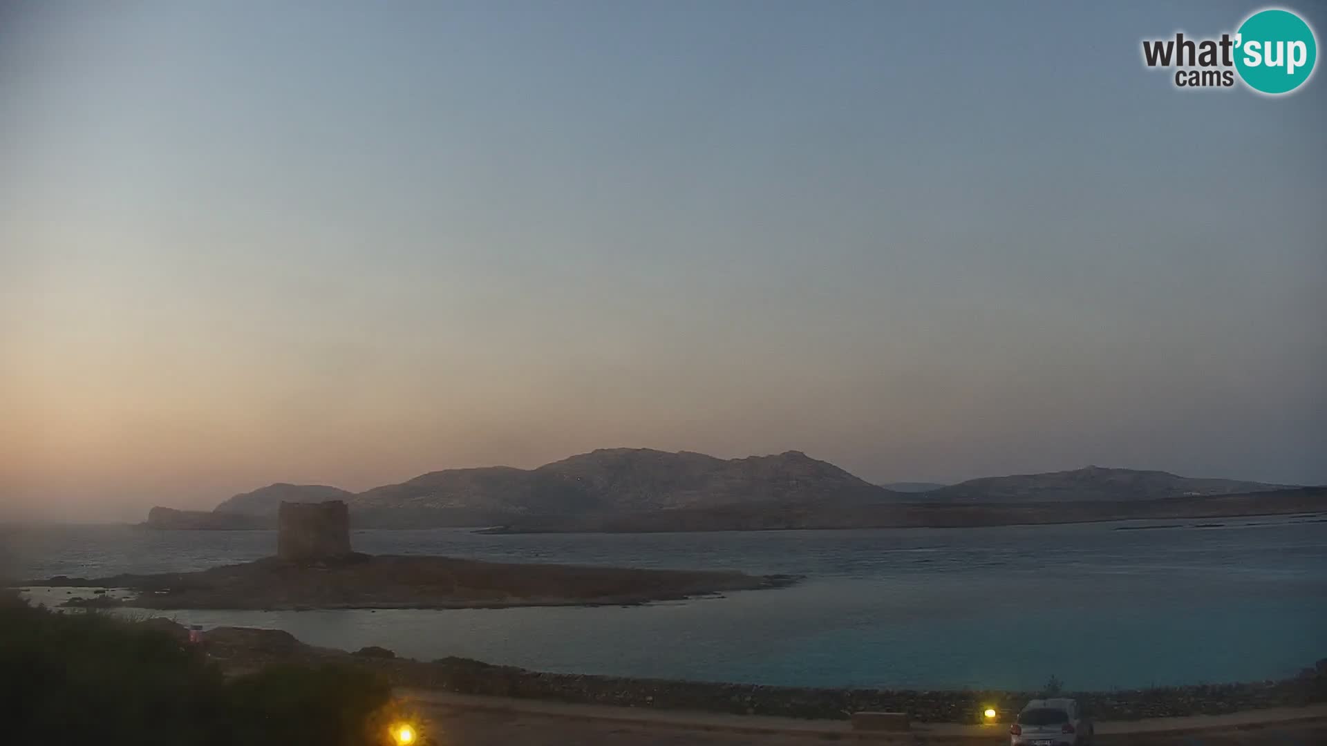 Capo Falcone webcam Stintino – Spiaggia La Pelosa