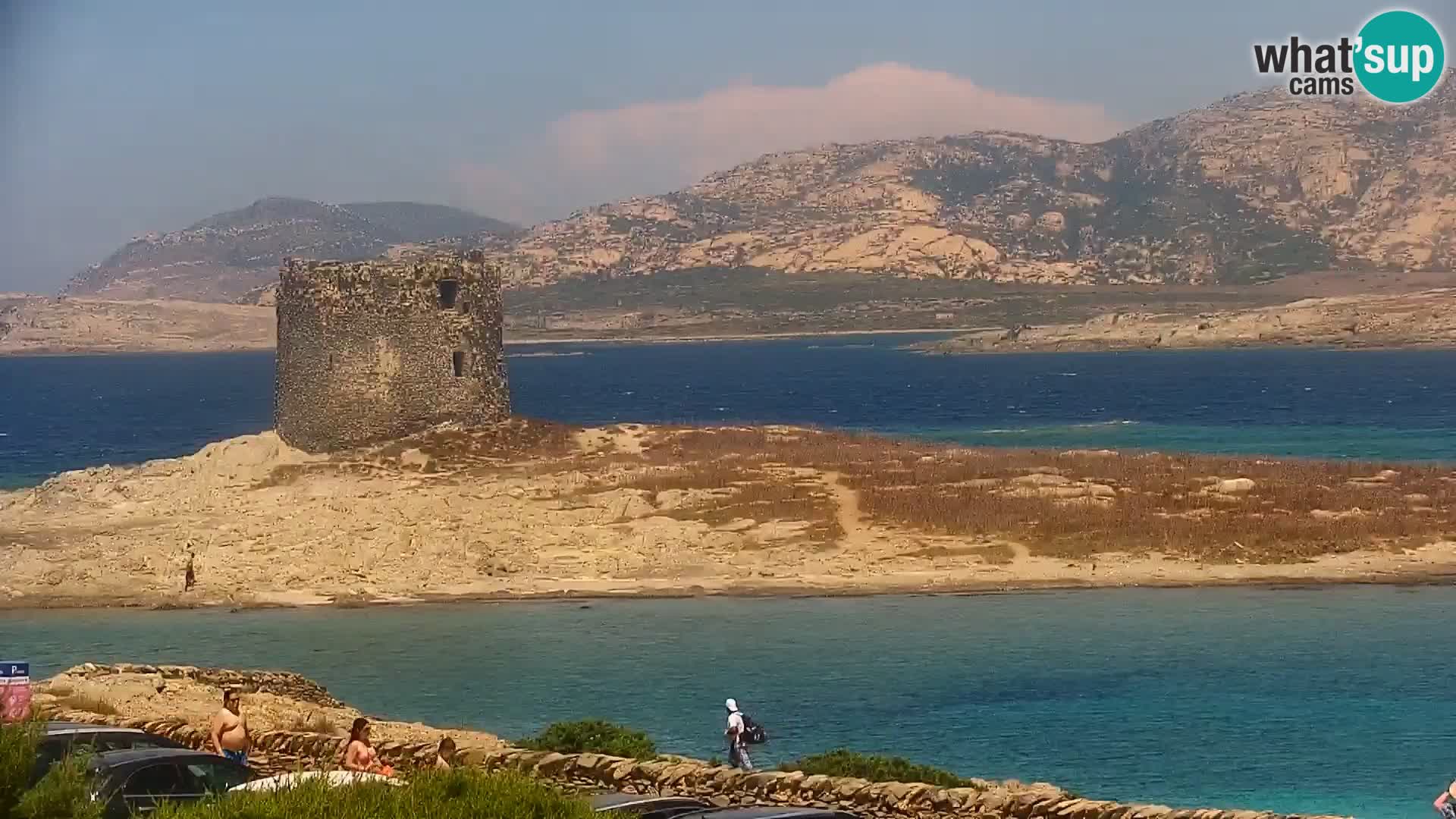 Capo Falcone web kamera Stintino – Plaža La Pelosa