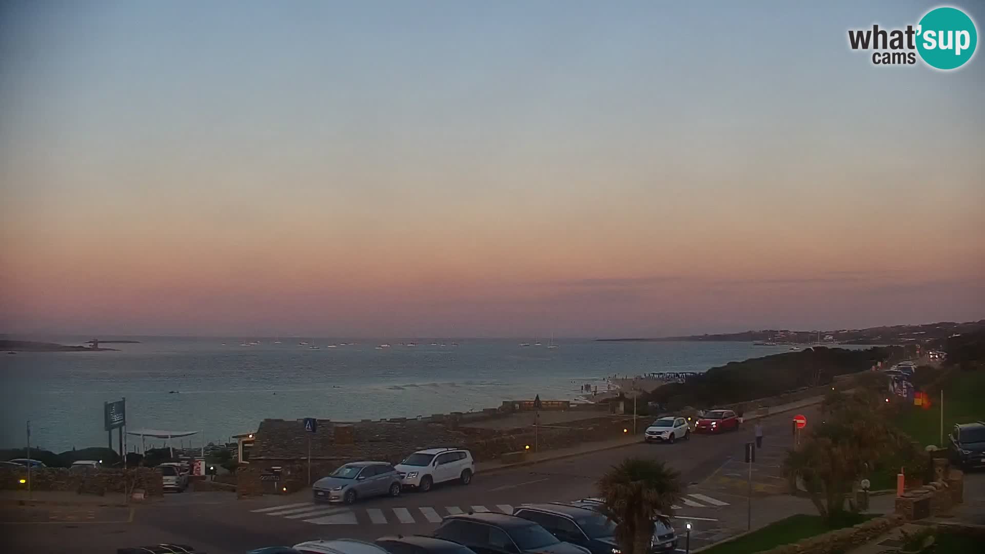 Stintino Cámara web en vivo Playa de La Pelosa – Cerdeña – Italia
