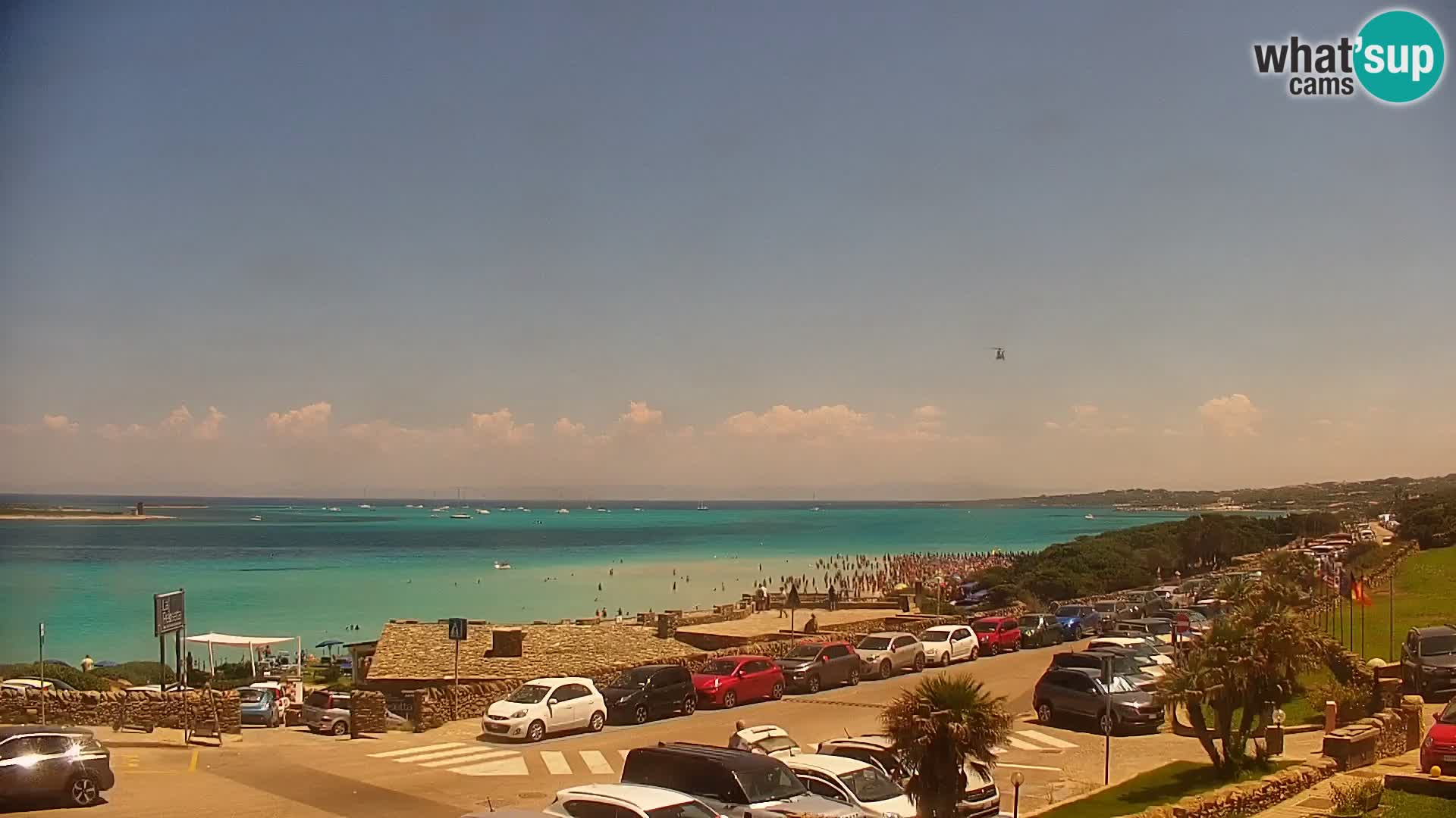 Stintino Live webcam La Pelosa beach – Sardinia – Italy