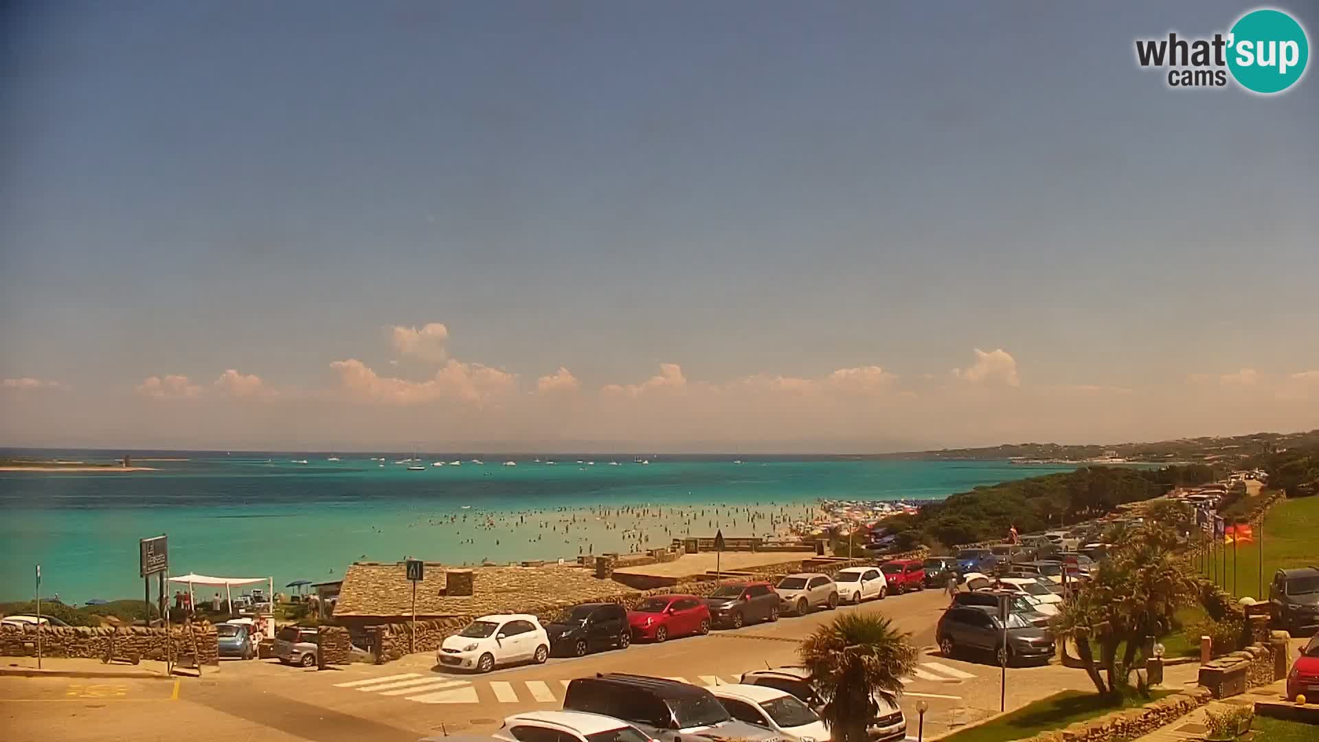 Capo Falcone web kamera Stintino – Plaža La Pelosa