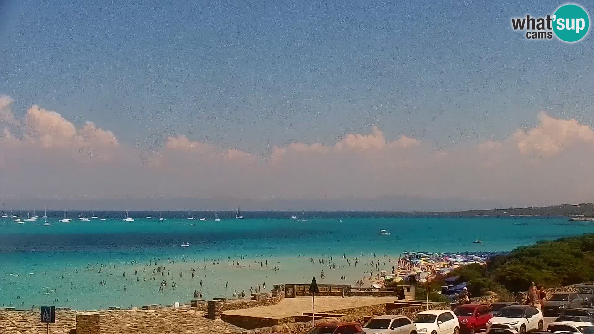 Stintino Webcam en direct Plage de La Pelosa – Sardaigne – Italie