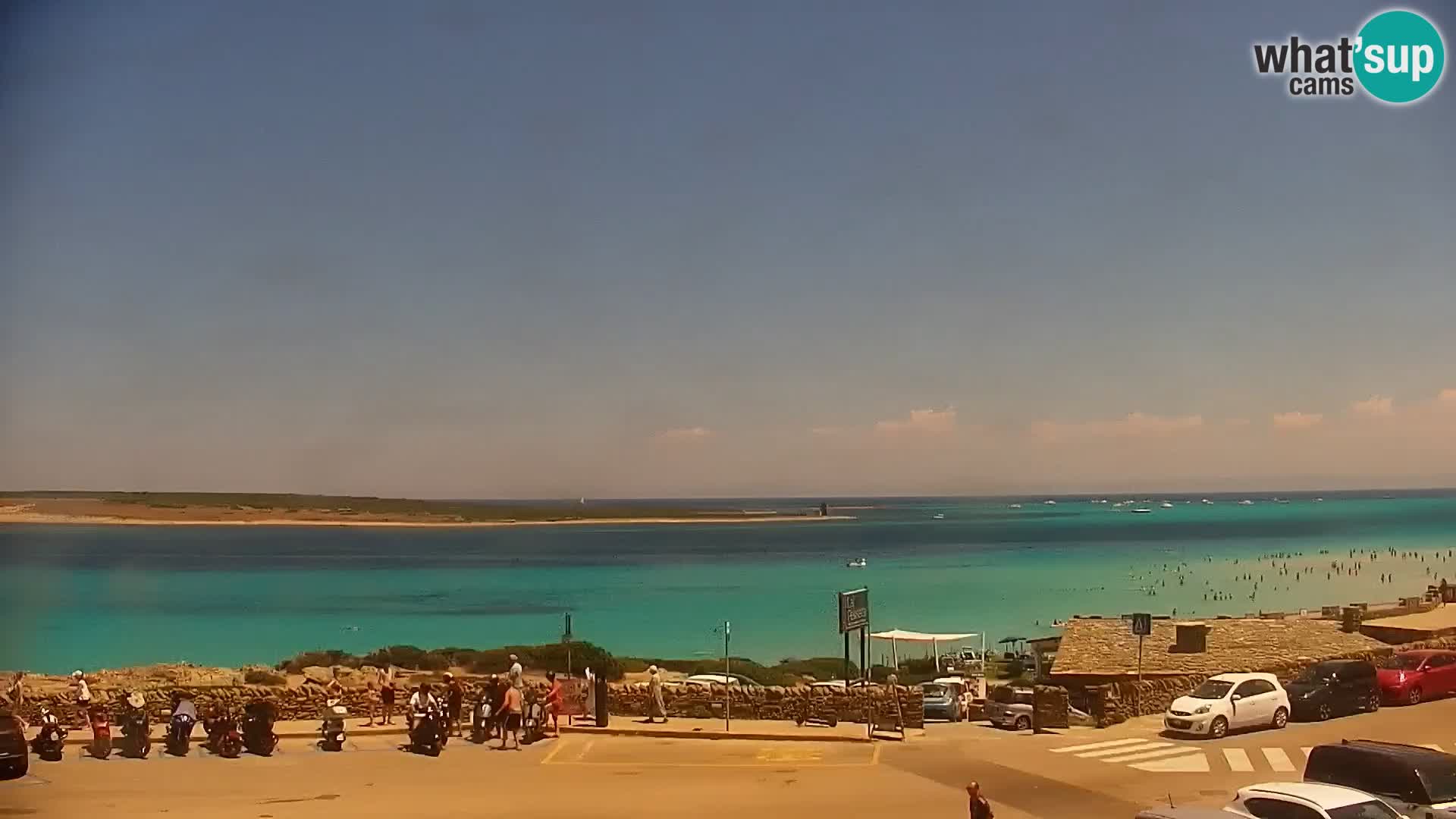 Capo Falcone web kamera Stintino – Plaža La Pelosa