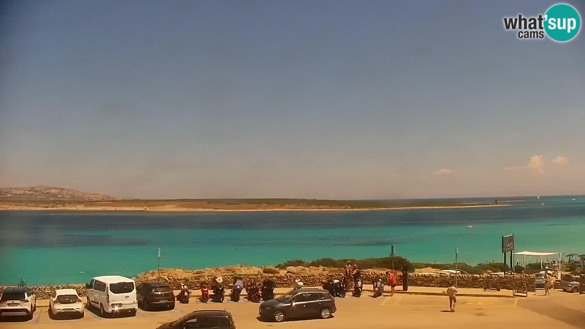 Capo Falcone livecam Stintino – La Pelosa Strand