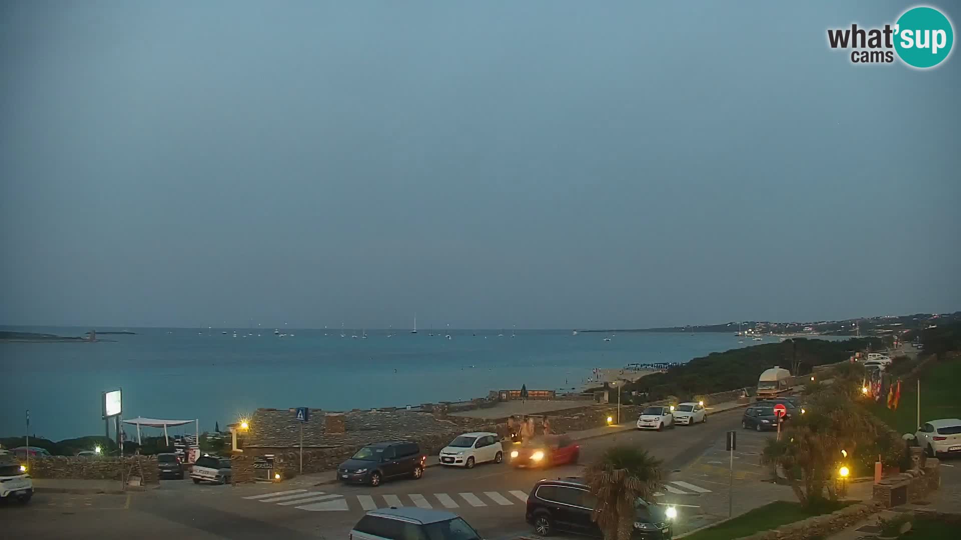 Stintino Cámara web en vivo Playa de La Pelosa – Cerdeña – Italia