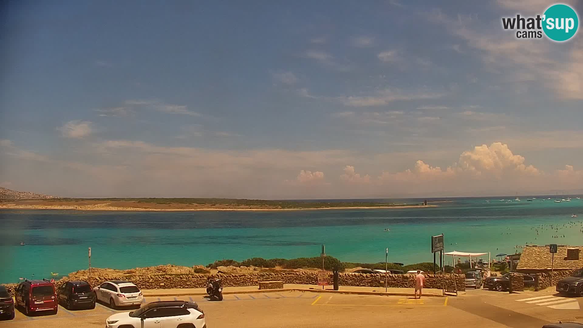 Capo Falcone webcam Stintino – Spiaggia La Pelosa