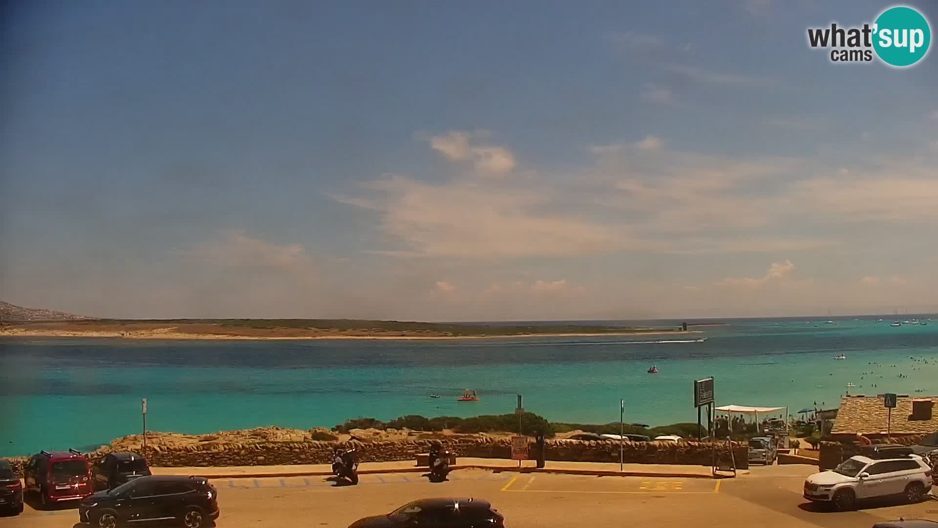 Capo Falcone web kamera Stintino – Plaža La Pelosa