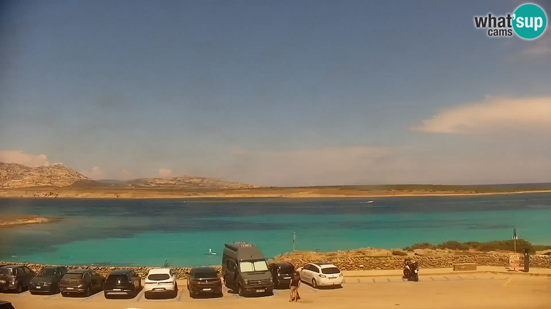 Stintino Web kamera uživo plaža La Pelosa – Sardinija – Italija