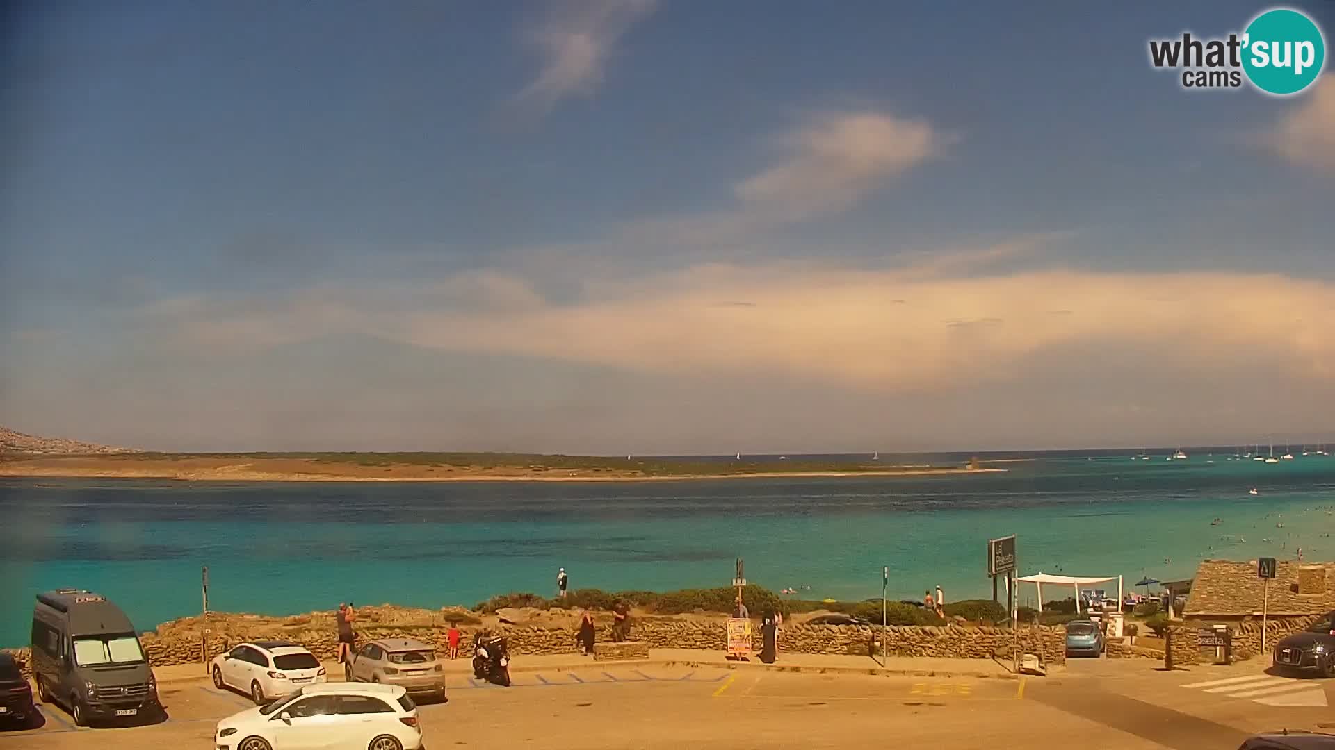 Stintino Live webcam La Pelosa beach – Sardinia – Italy