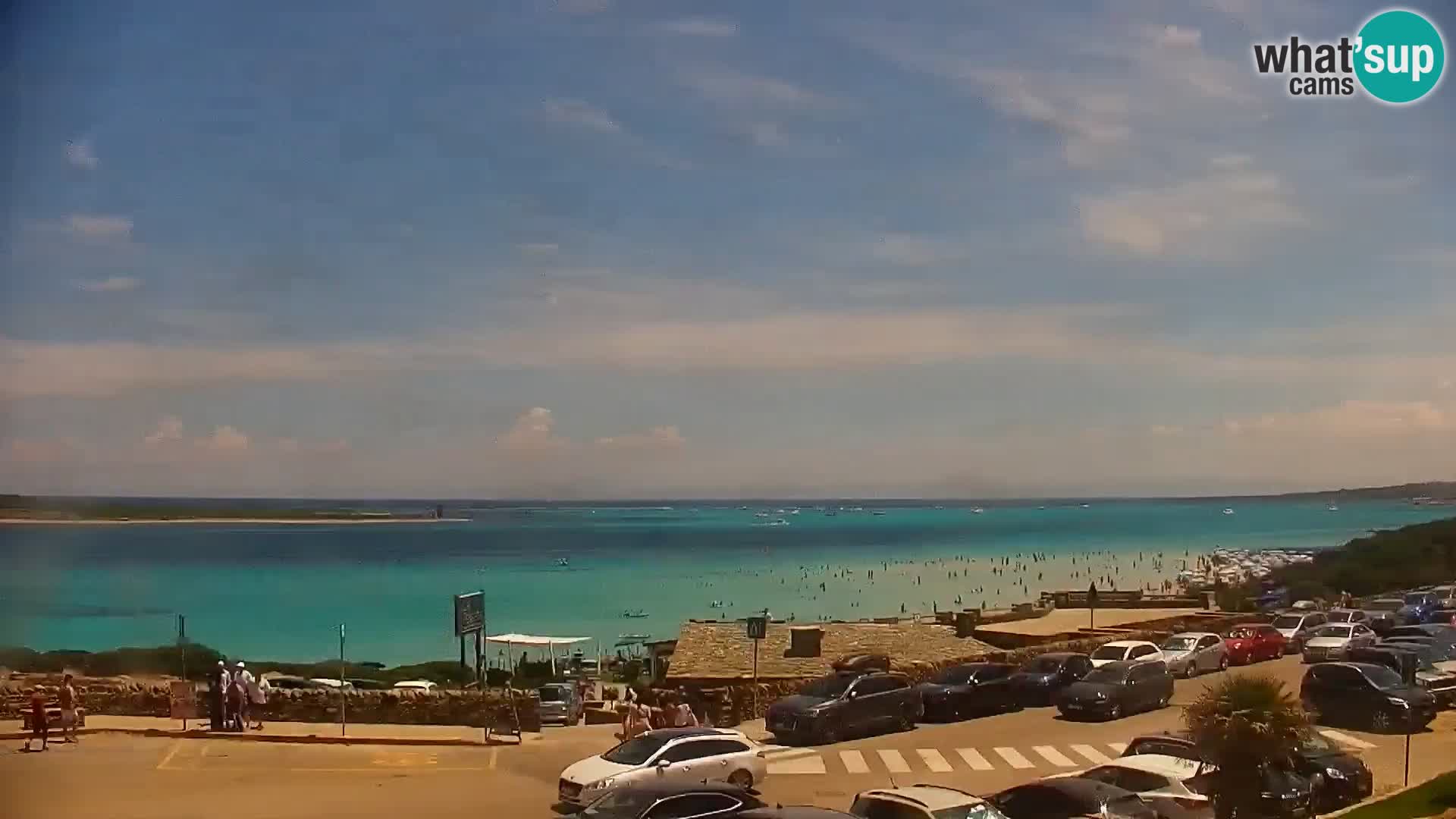 Capo Falcone livecam Stintino – La Pelosa Strand