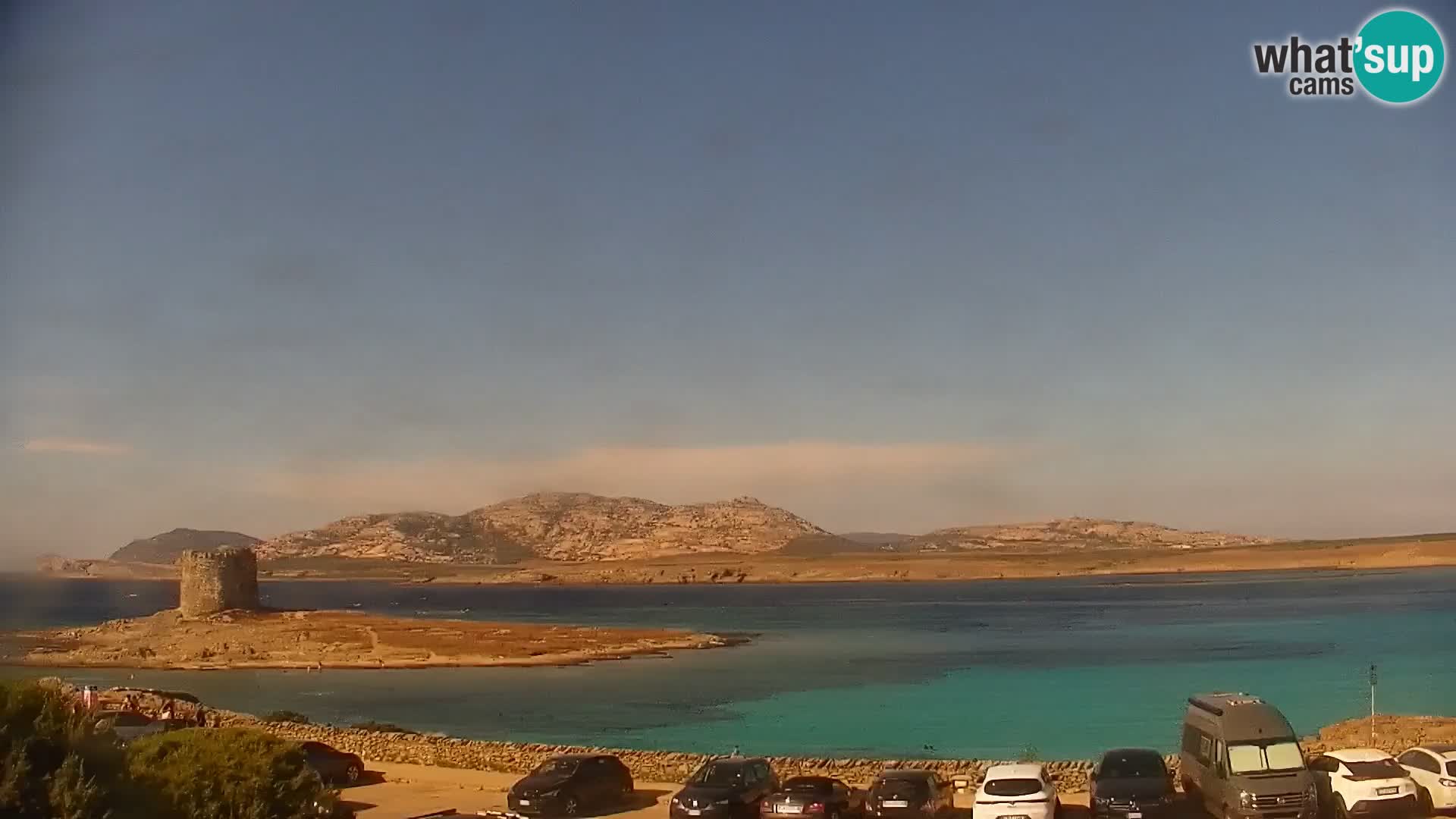 Capo Falcone webcam Stintino – Spiaggia La Pelosa