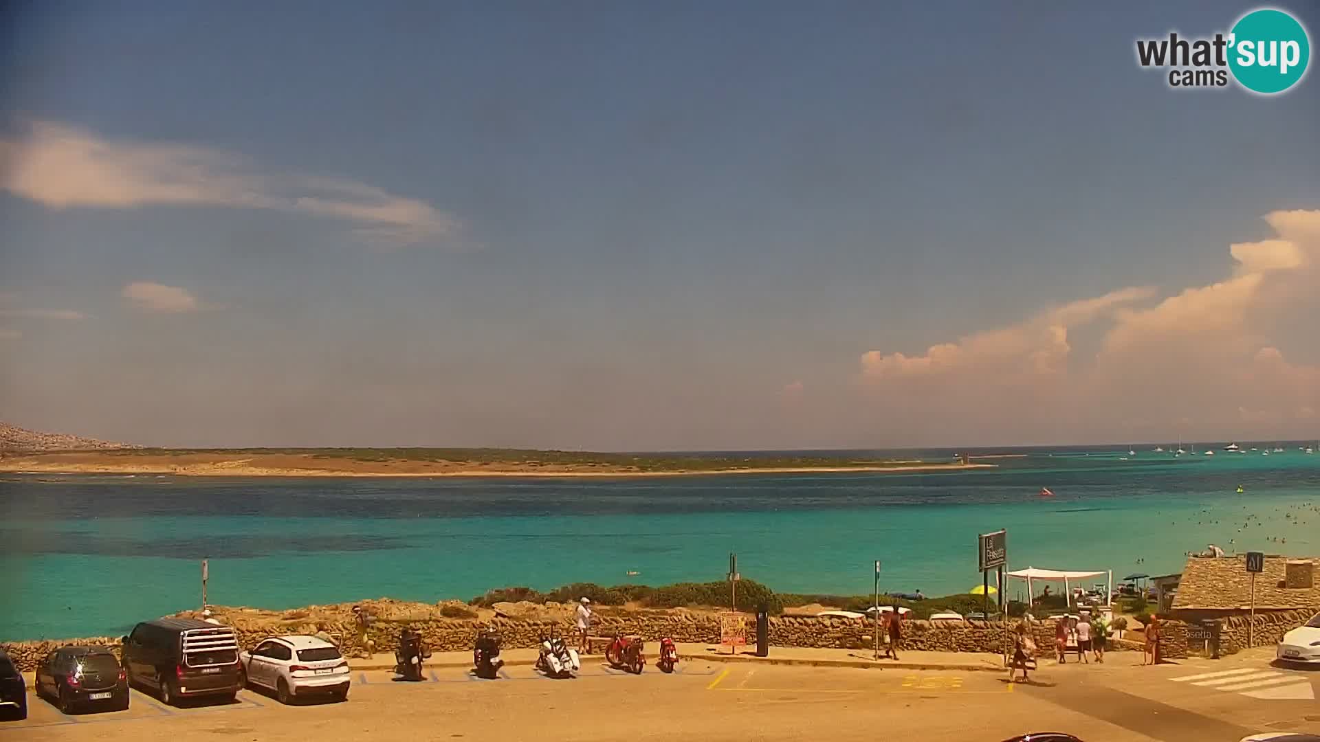 Stintino Live webcam Spiaggia La Pelosa – Sardegna
