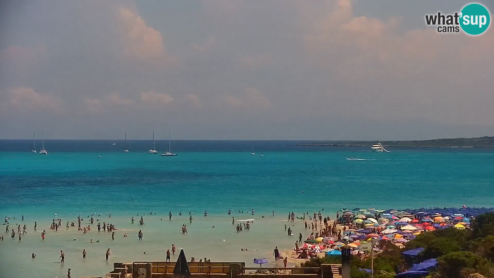 Stintino Live webcam La Pelosa beach – Sardinia – Italy
