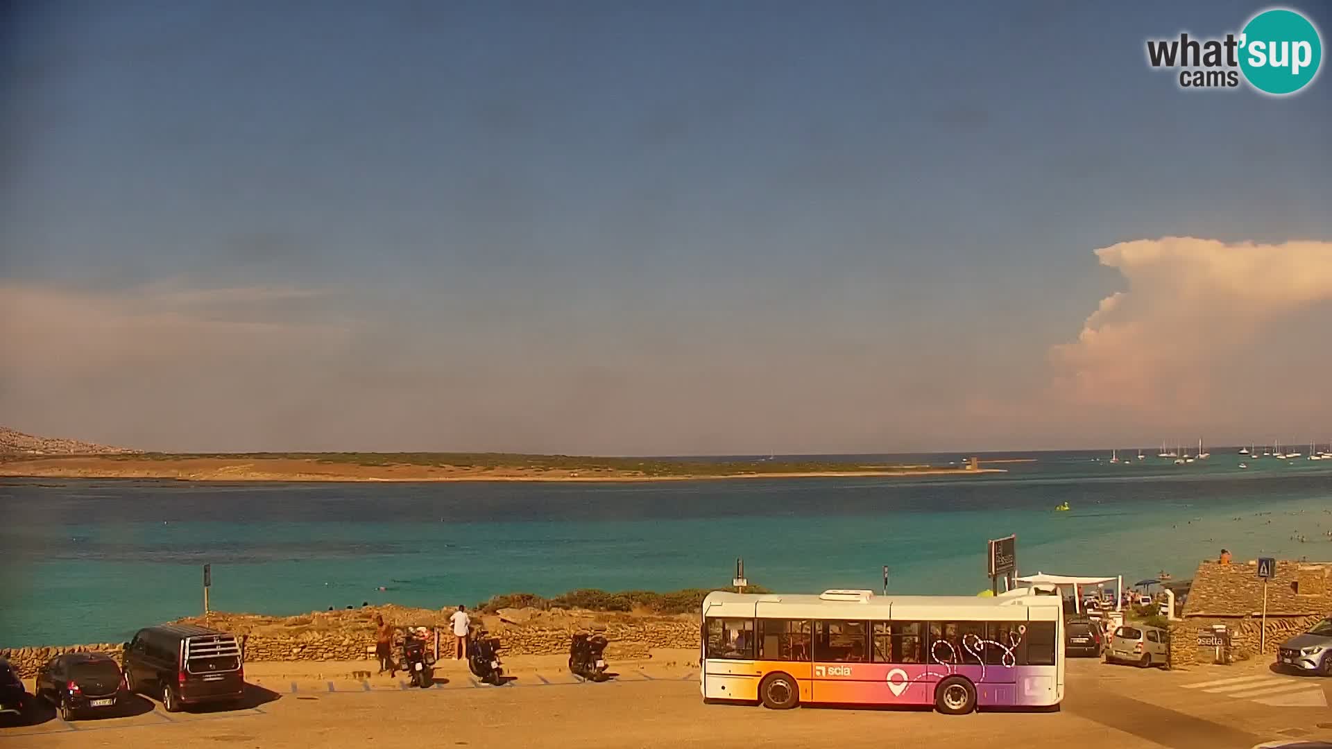Stintino Live webcam La Pelosa beach – Sardinia – Italy