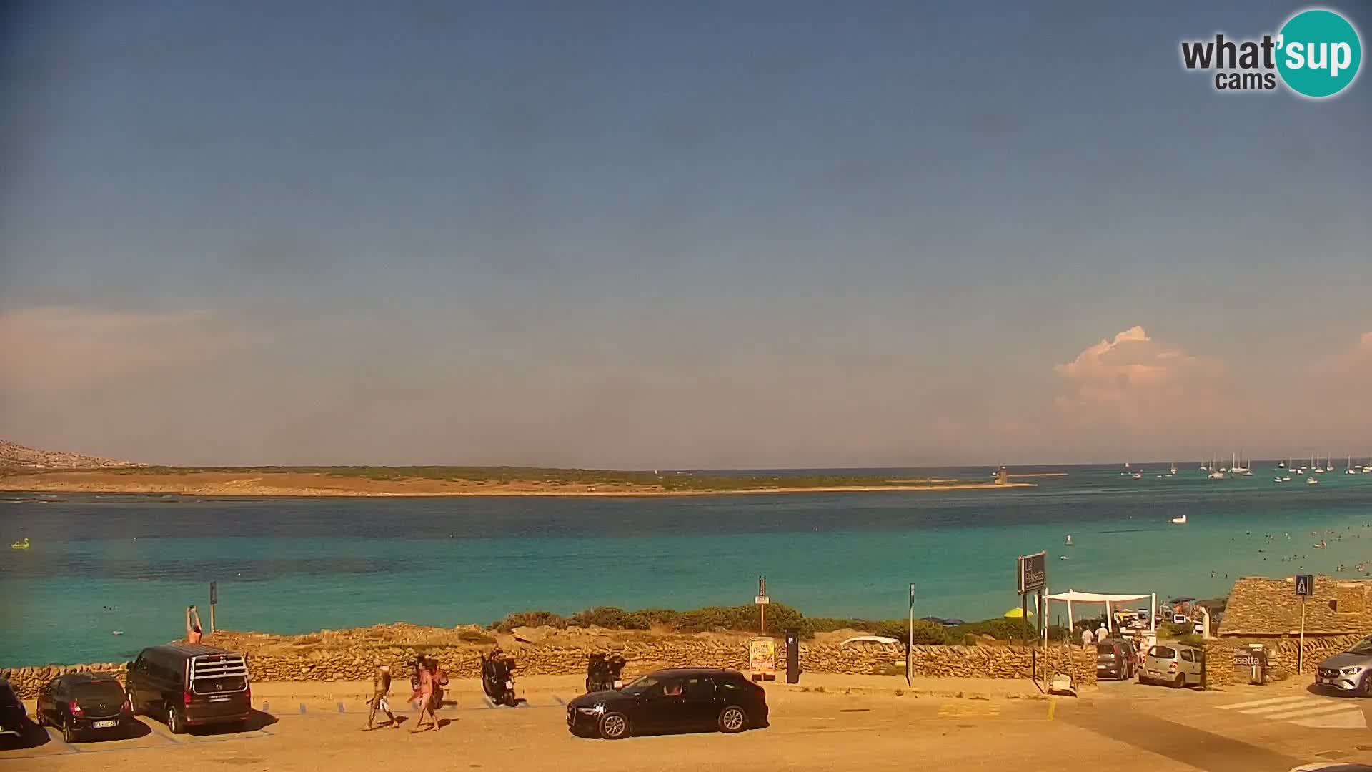 Capo Falcone web kamera Stintino – Plaža La Pelosa