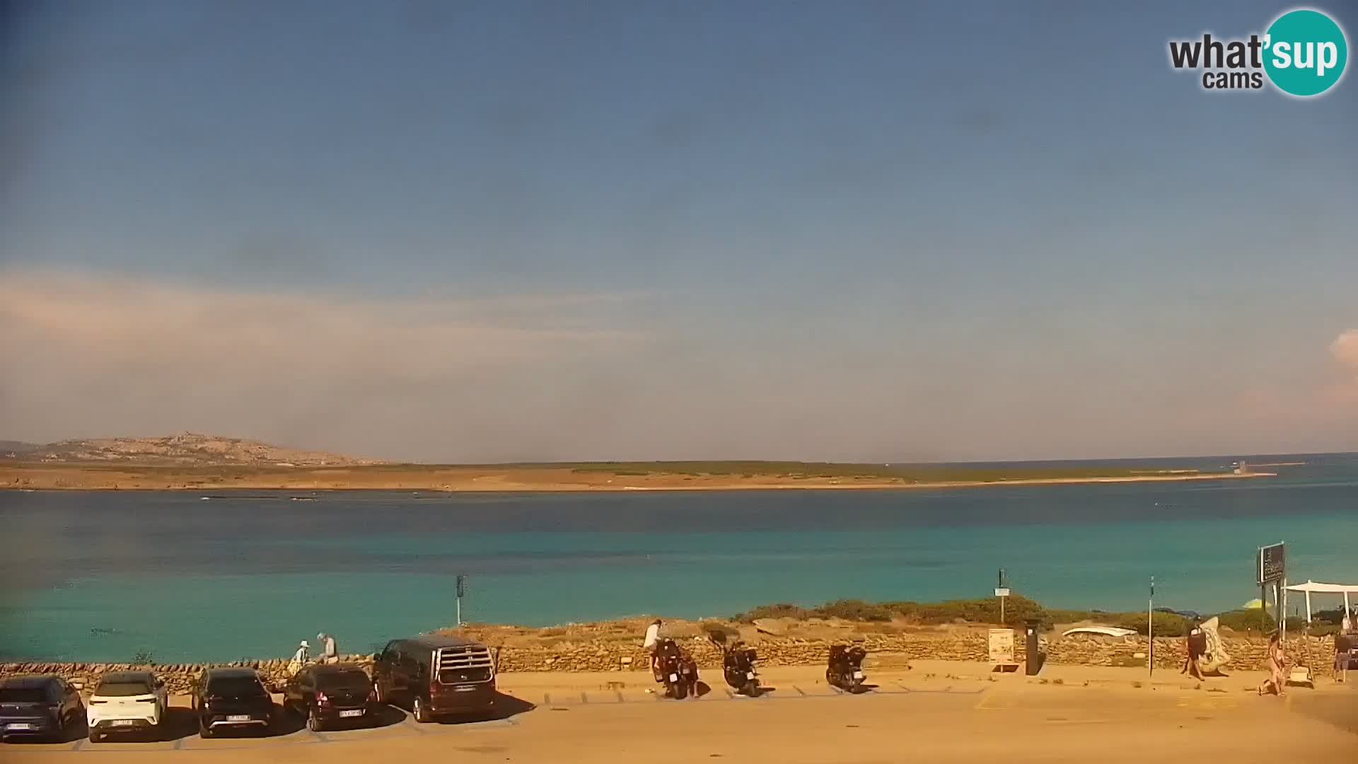 Capo Falcone livecam Stintino – La Pelosa Strand