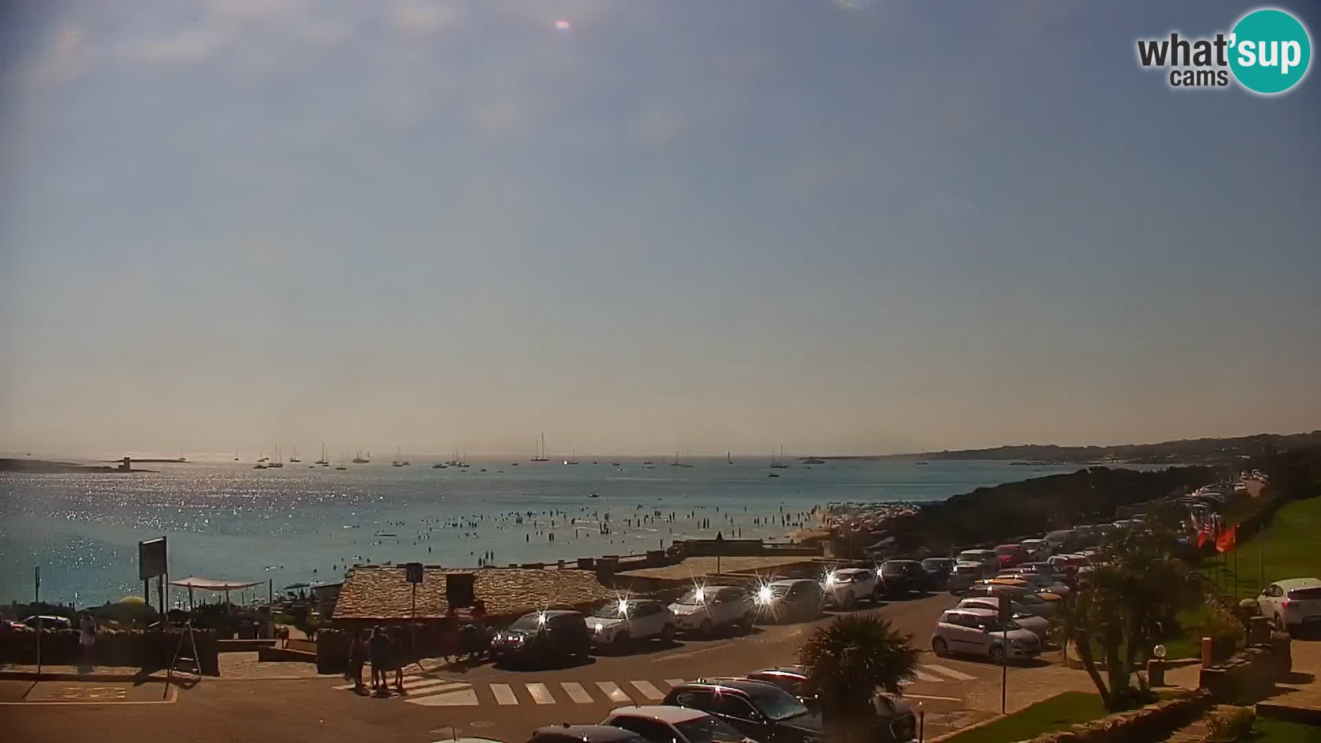 Stintino Cámara web en vivo Playa de La Pelosa – Cerdeña – Italia