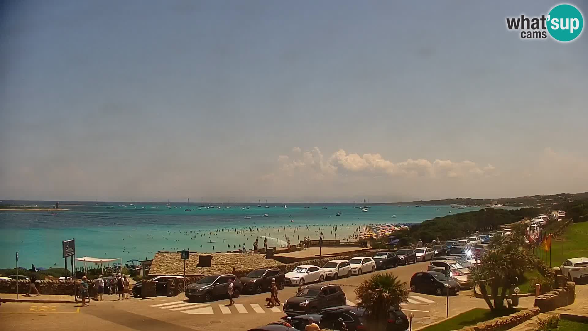 Stintino Live webcam La Pelosa beach – Sardinia – Italy