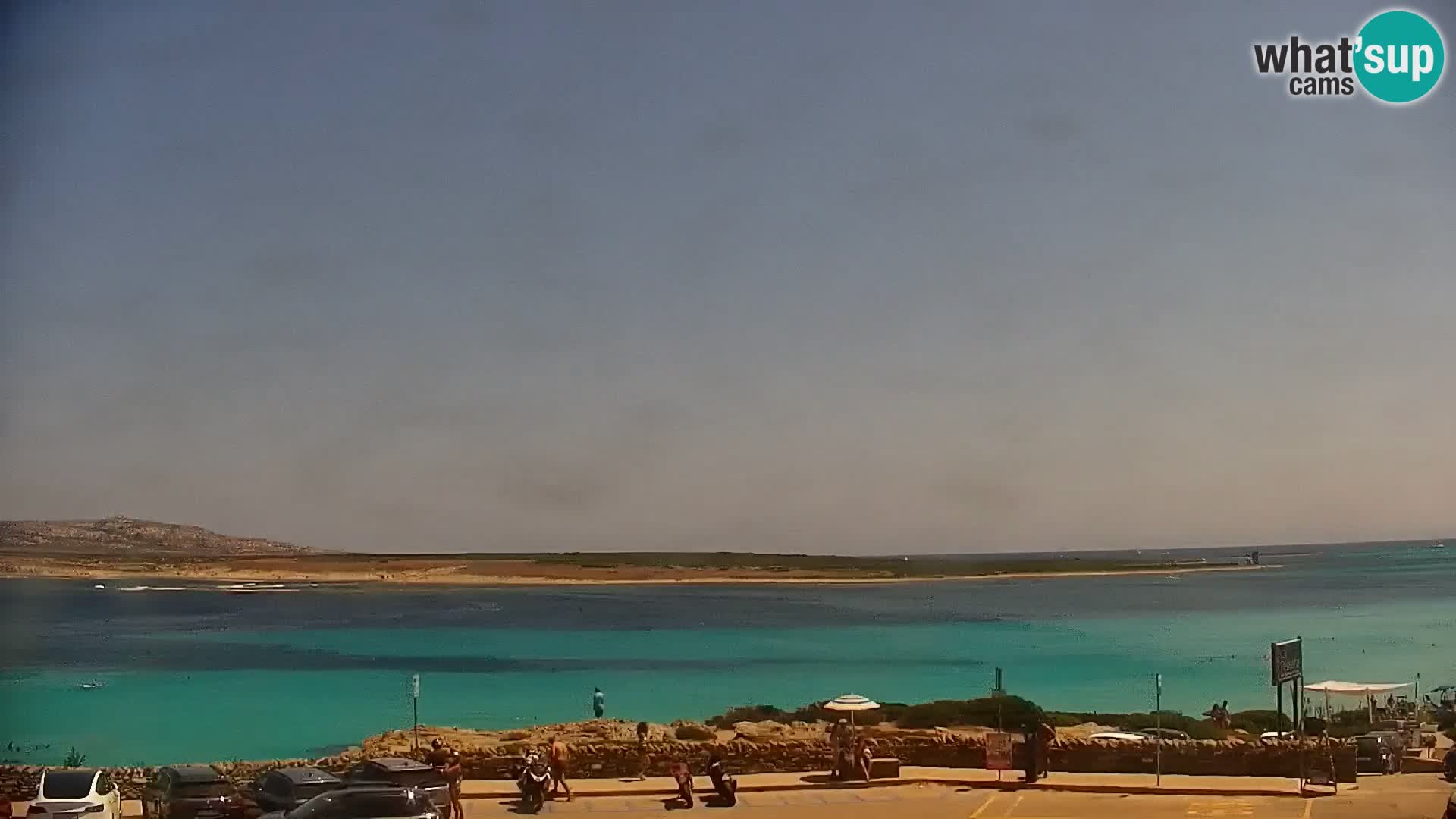 Stintino Webcam en direct Plage de La Pelosa – Sardaigne – Italie