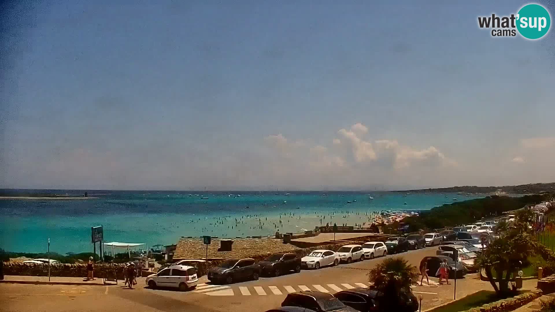 Stintino Webcam en direct Plage de La Pelosa – Sardaigne – Italie