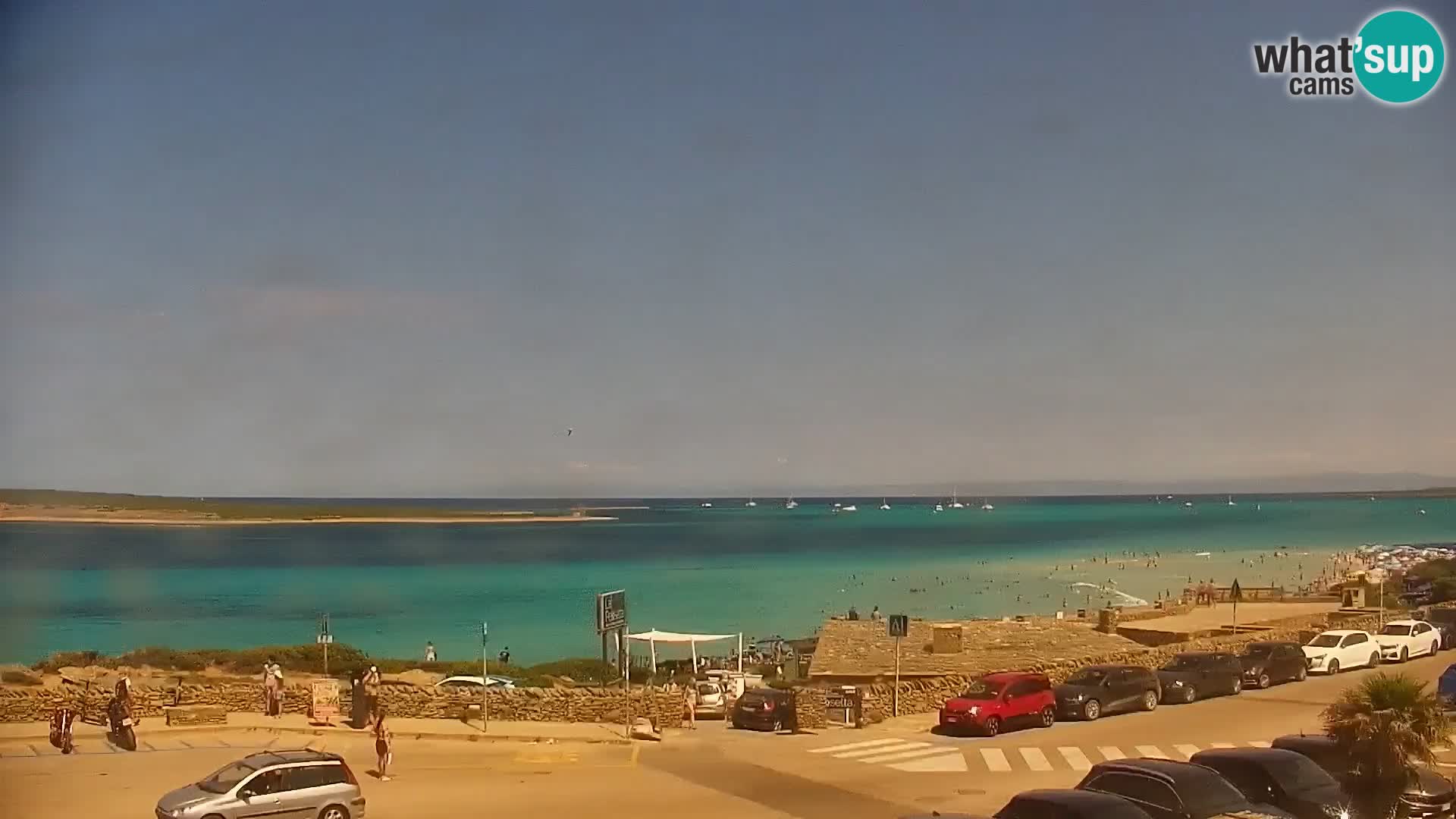 Capo Falcone web kamera Stintino – Plaža La Pelosa