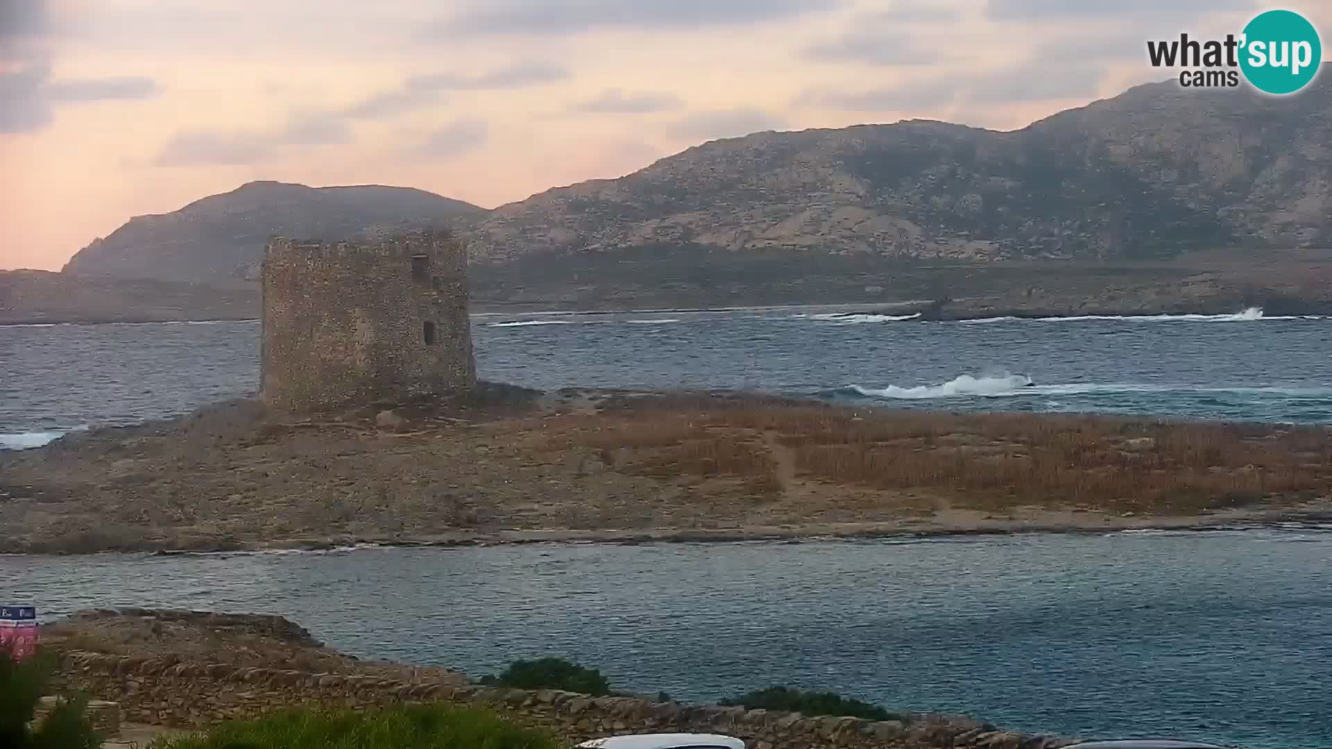 Stintino Webcam en direct Plage de La Pelosa – Sardaigne – Italie