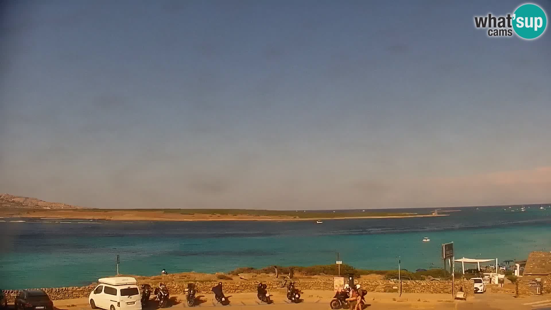 Capo Falcone web kamera Stintino – Plaža La Pelosa