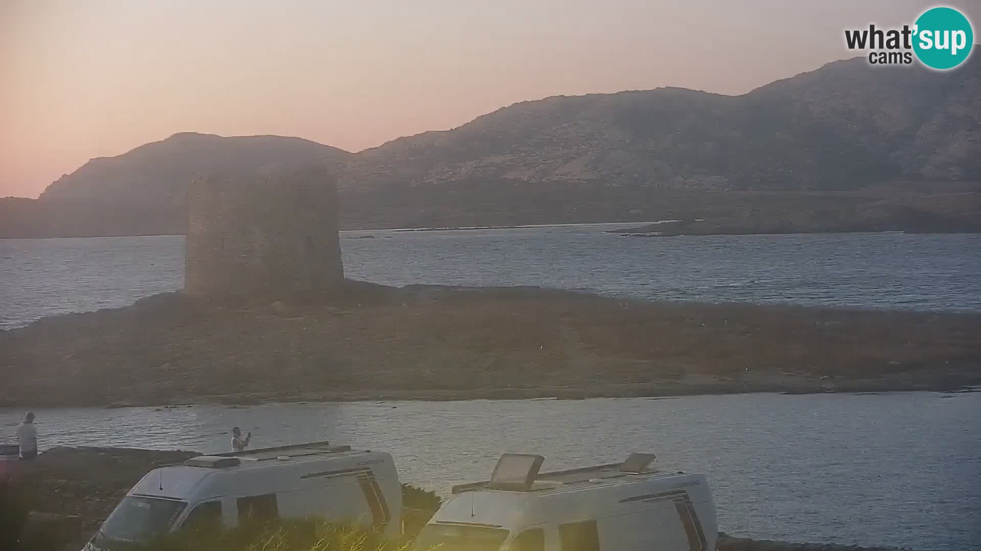 Capo Falcone web kamera Stintino – Plaža La Pelosa
