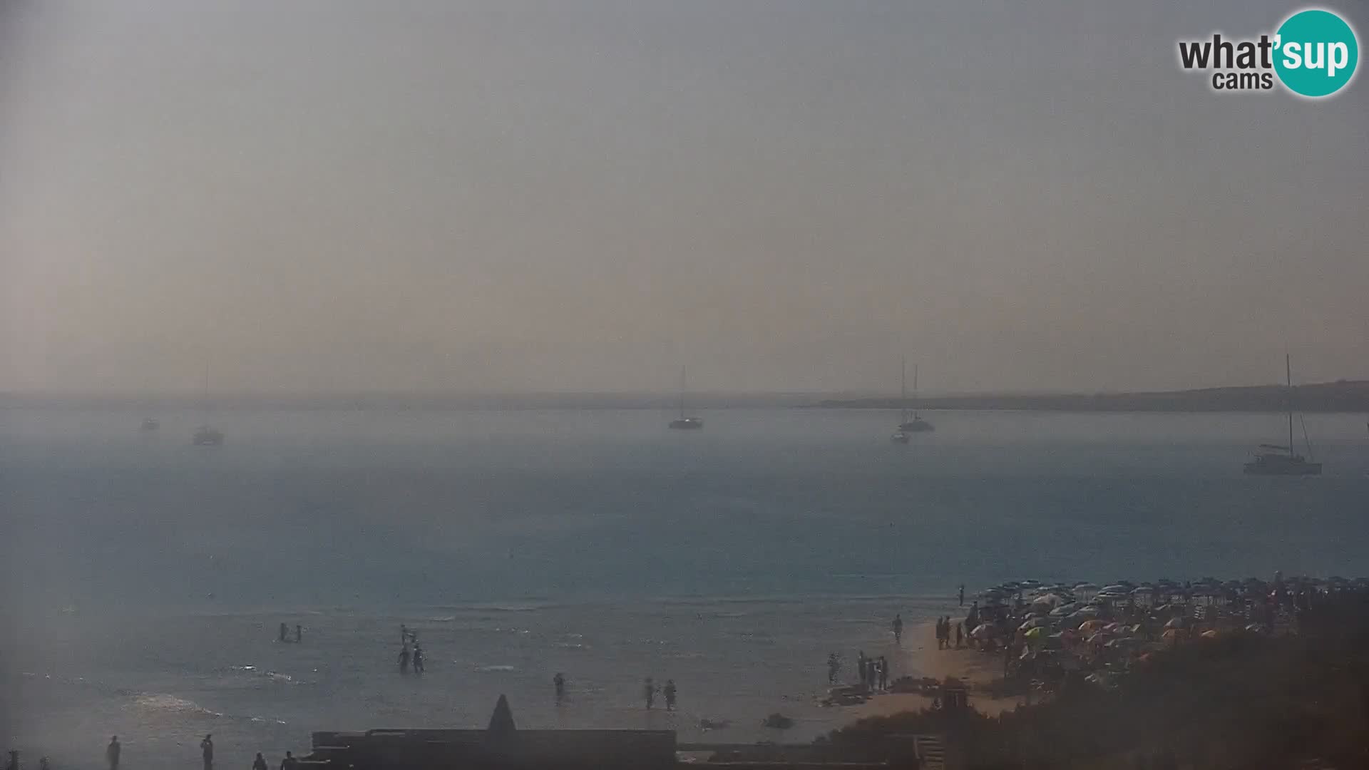 Capo Falcone webcam Stintino – Spiaggia La Pelosa