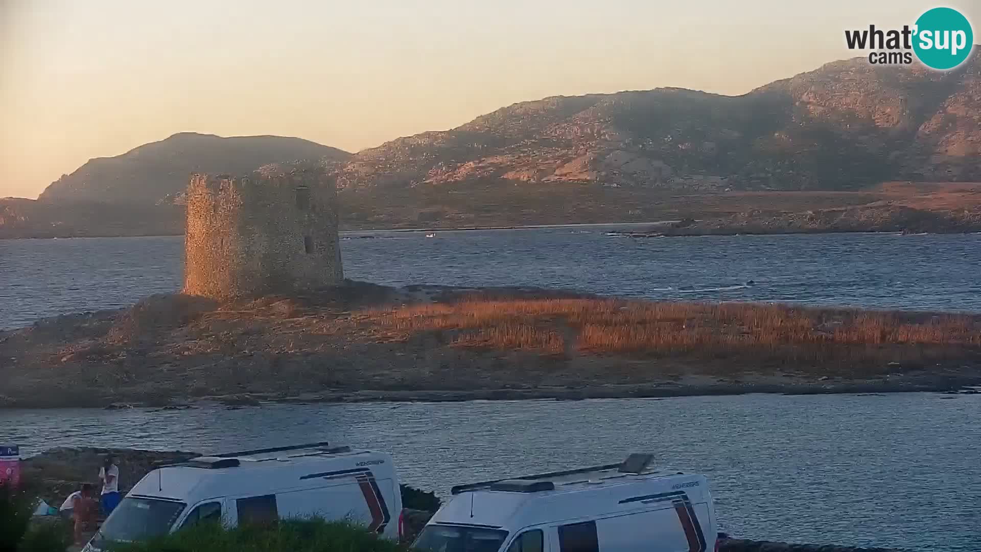 Stintino Webcam en direct Plage de La Pelosa – Sardaigne – Italie