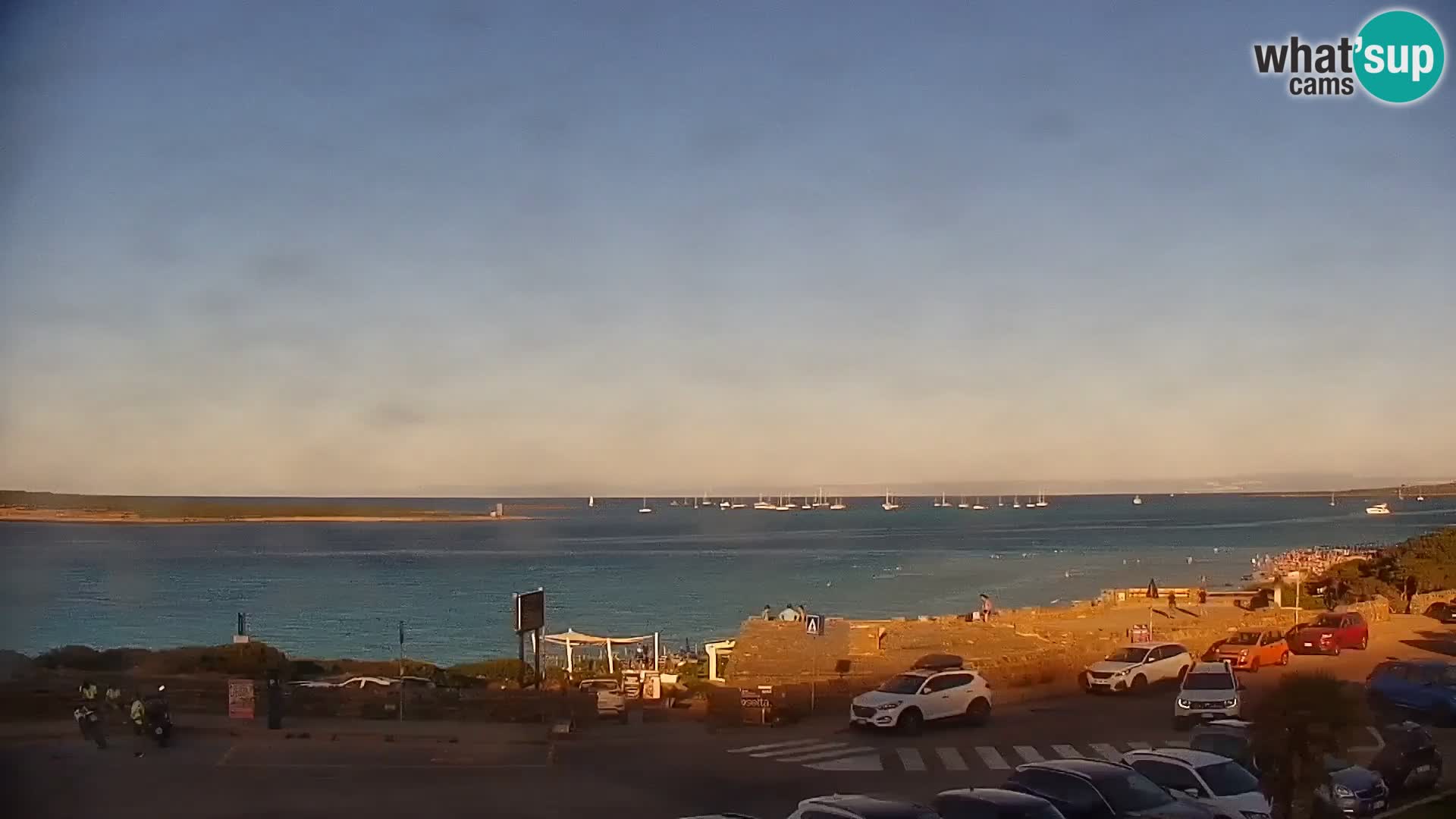 Stintino Webcam en direct Plage de La Pelosa – Sardaigne – Italie