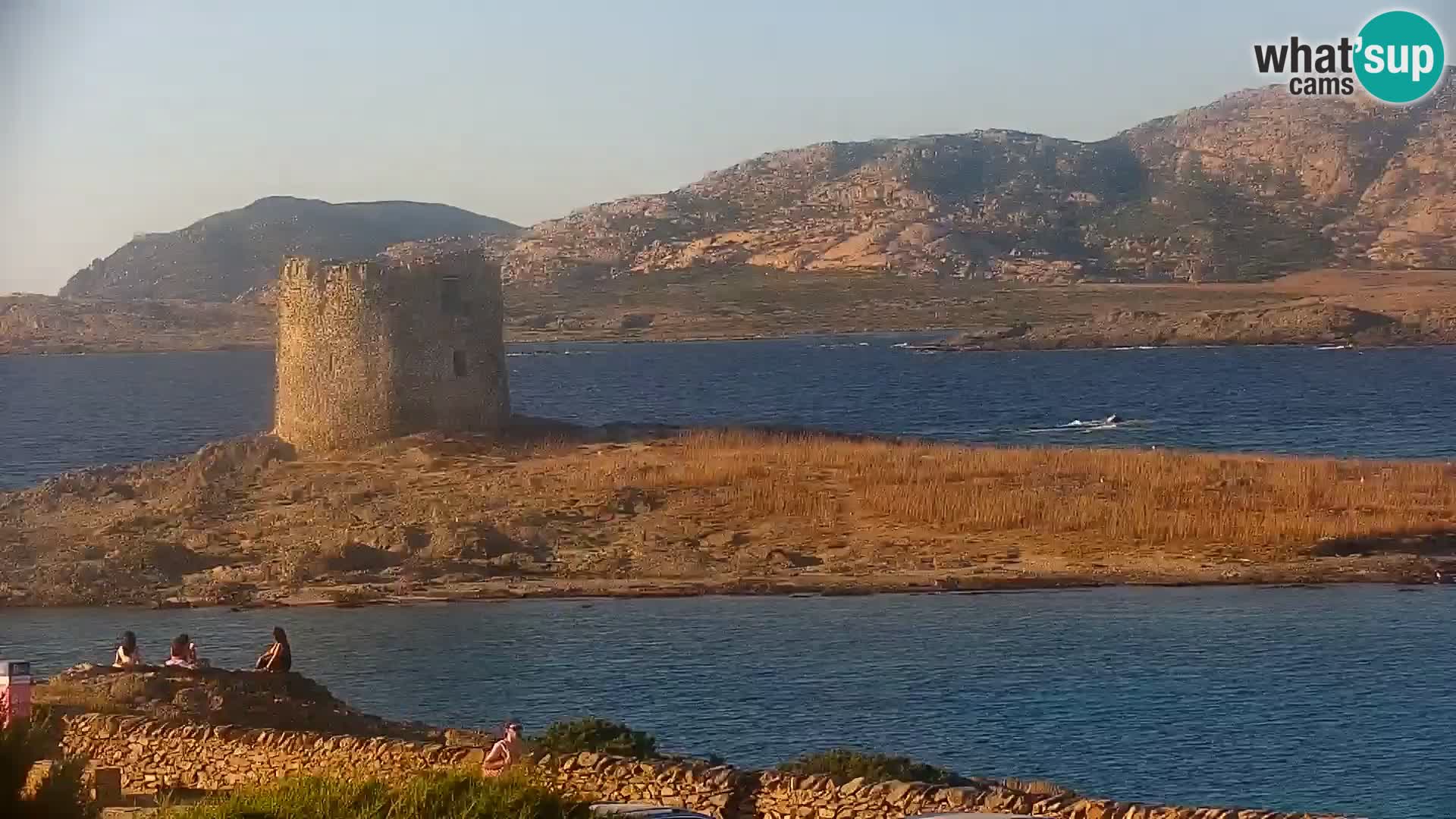 Stintino Cámara web en vivo Playa de La Pelosa – Cerdeña – Italia