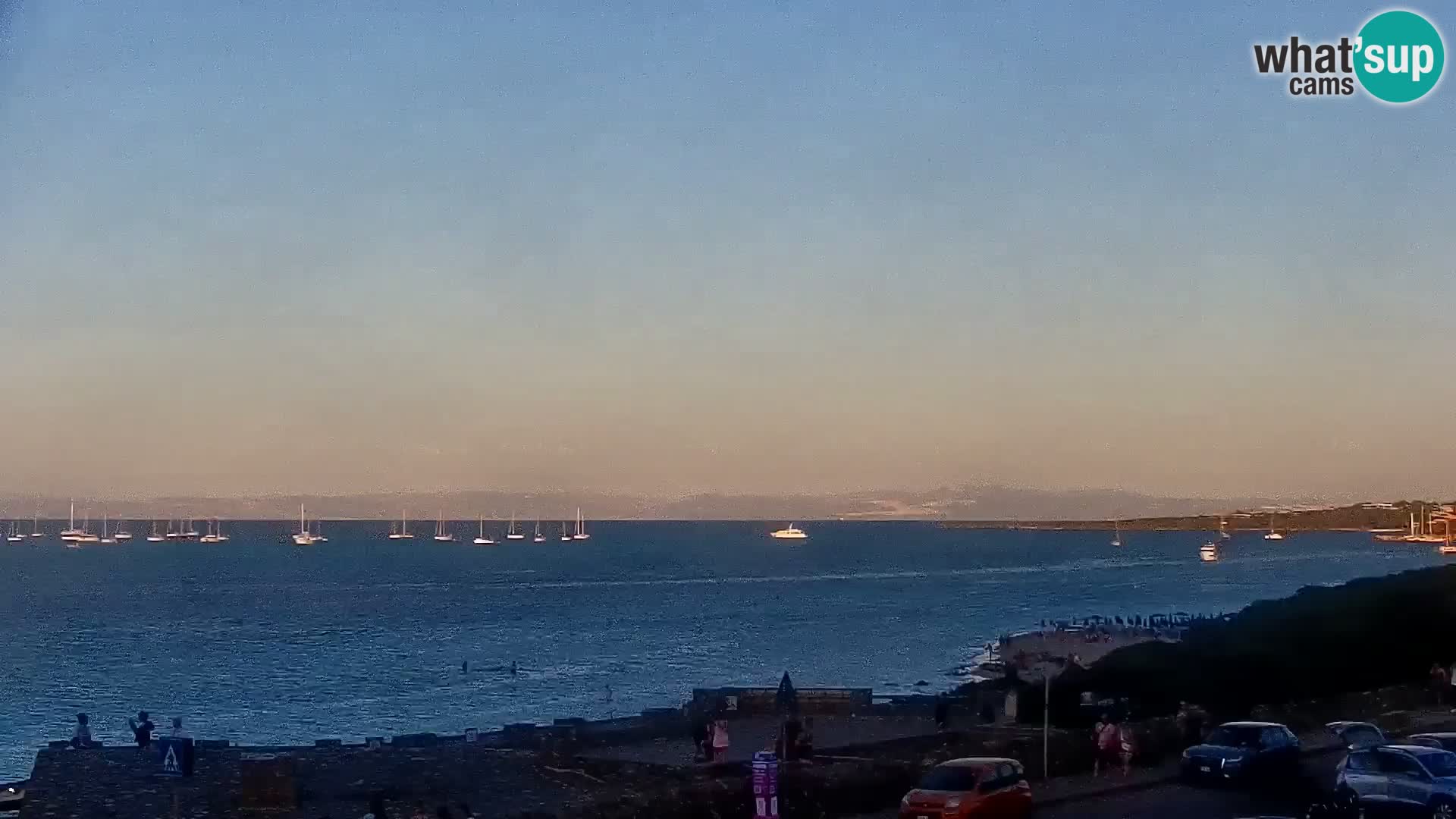 Stintino Cámara web en vivo Playa de La Pelosa – Cerdeña – Italia