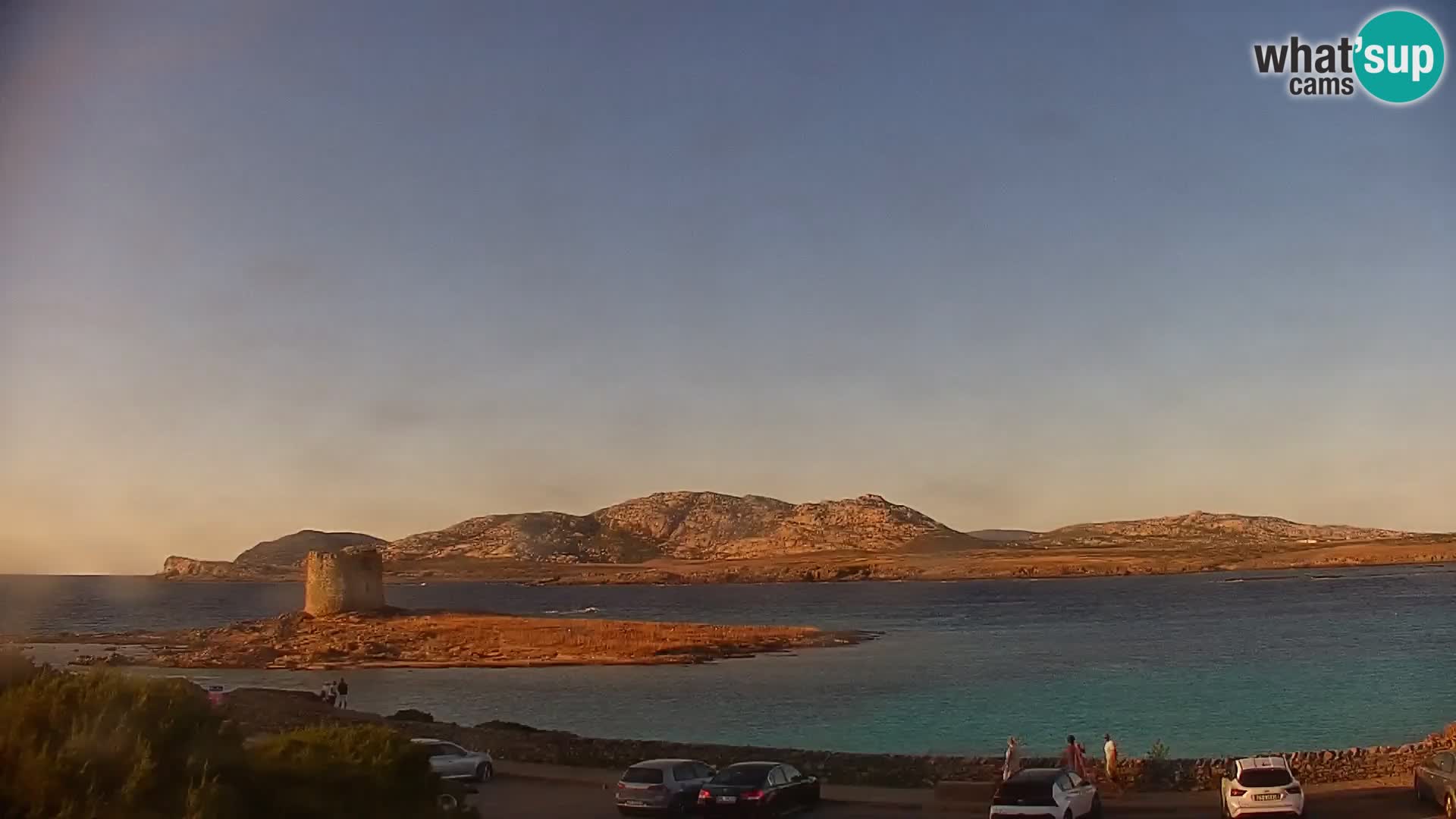 Stintino Web kamera uživo plaža La Pelosa – Sardinija – Italija