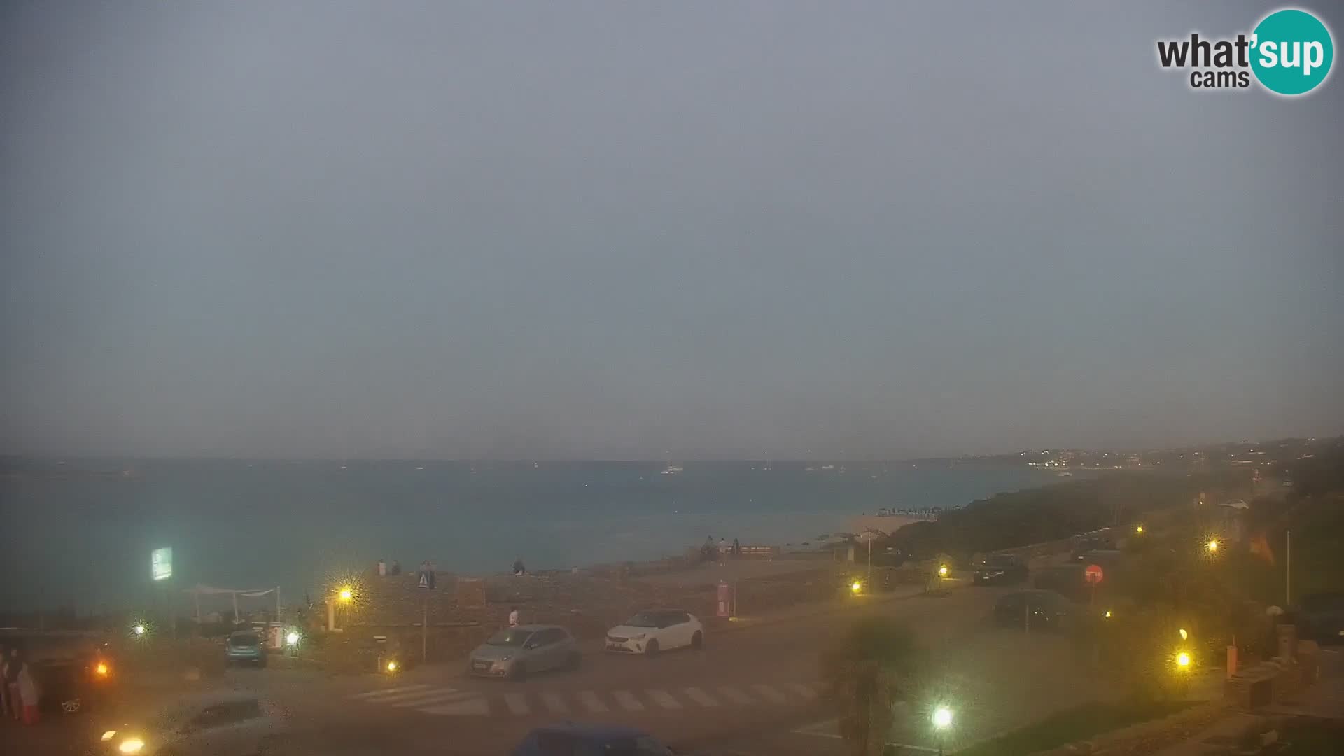 Stintino Spletna kamera v živo Plaža La Pelosa – Sardinija – Italija