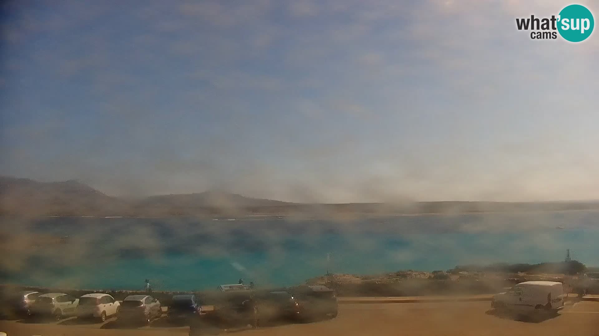 Capo Falcone spletna kamera Stintino – Plaža La Pelosa