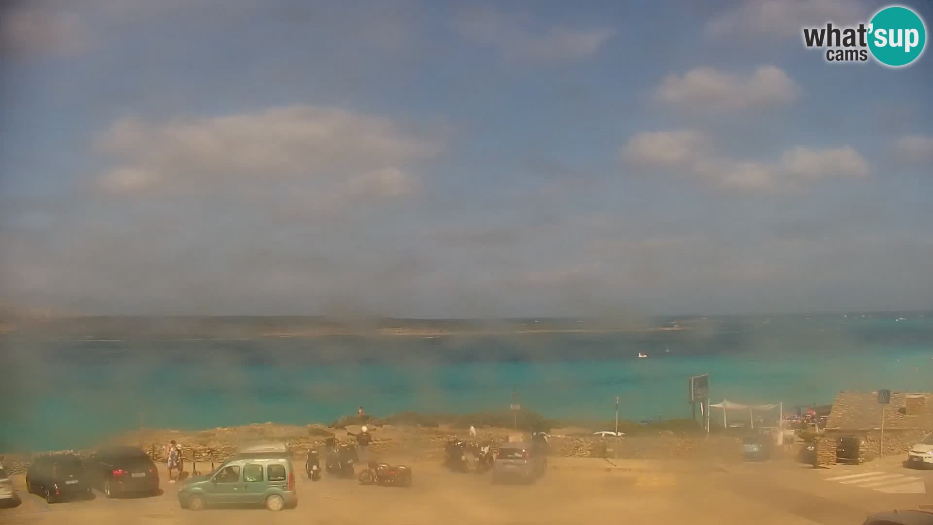 Capo Falcone spletna kamera Stintino – Plaža La Pelosa