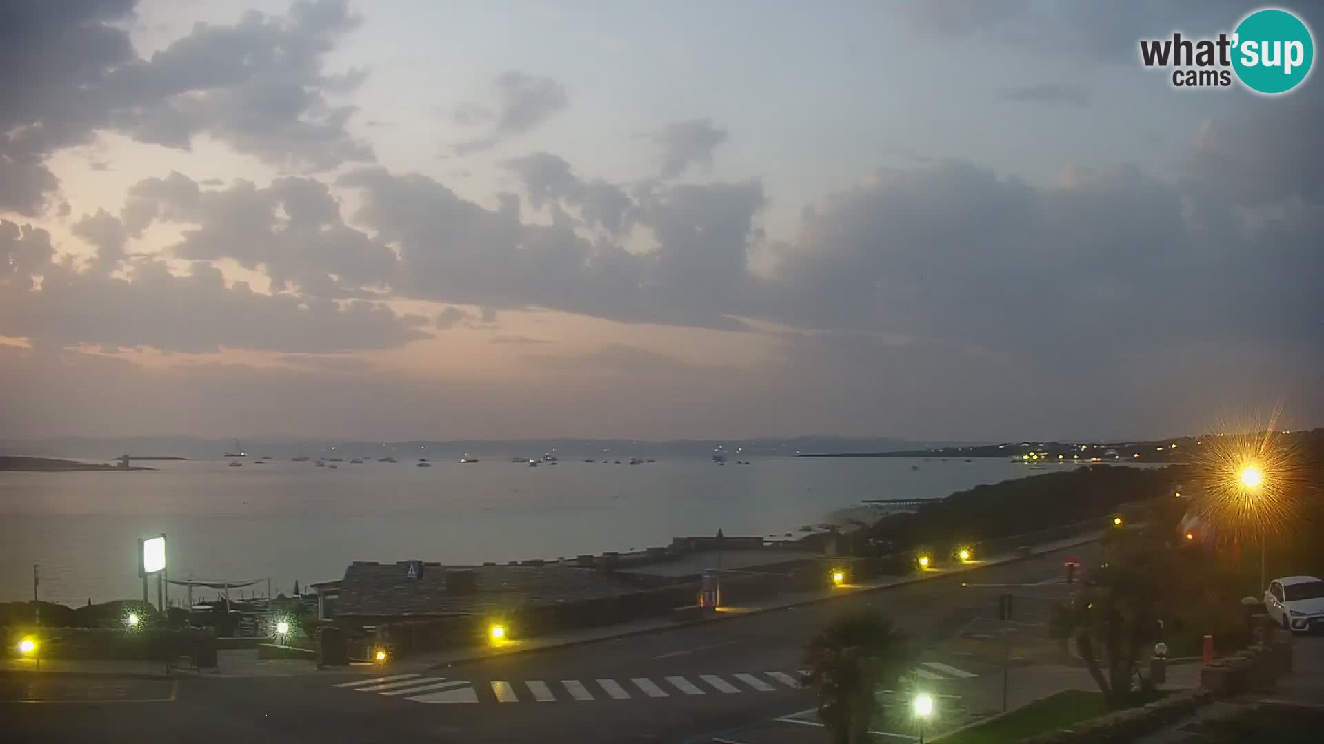 Capo Falcone web kamera Stintino – Plaža La Pelosa