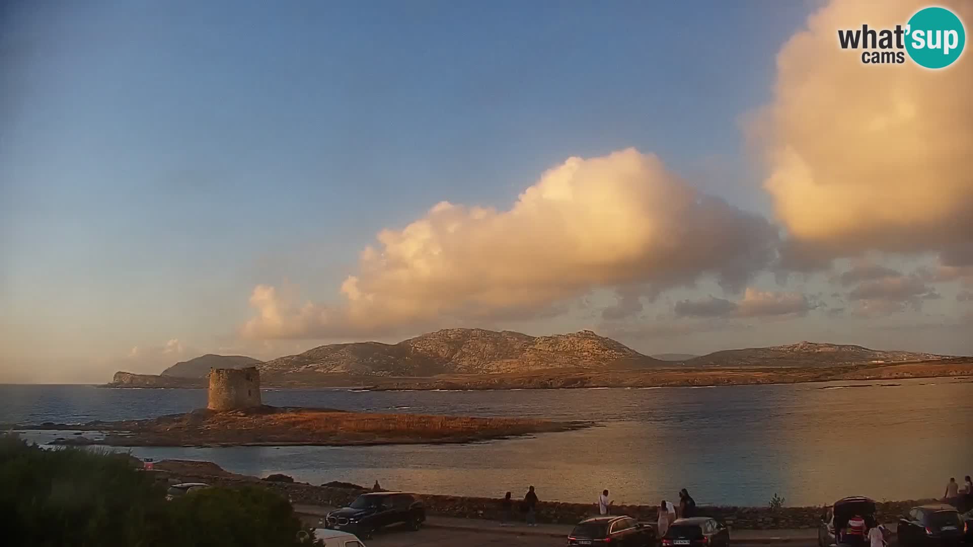 Capo Falcone web kamera Stintino – Plaža La Pelosa
