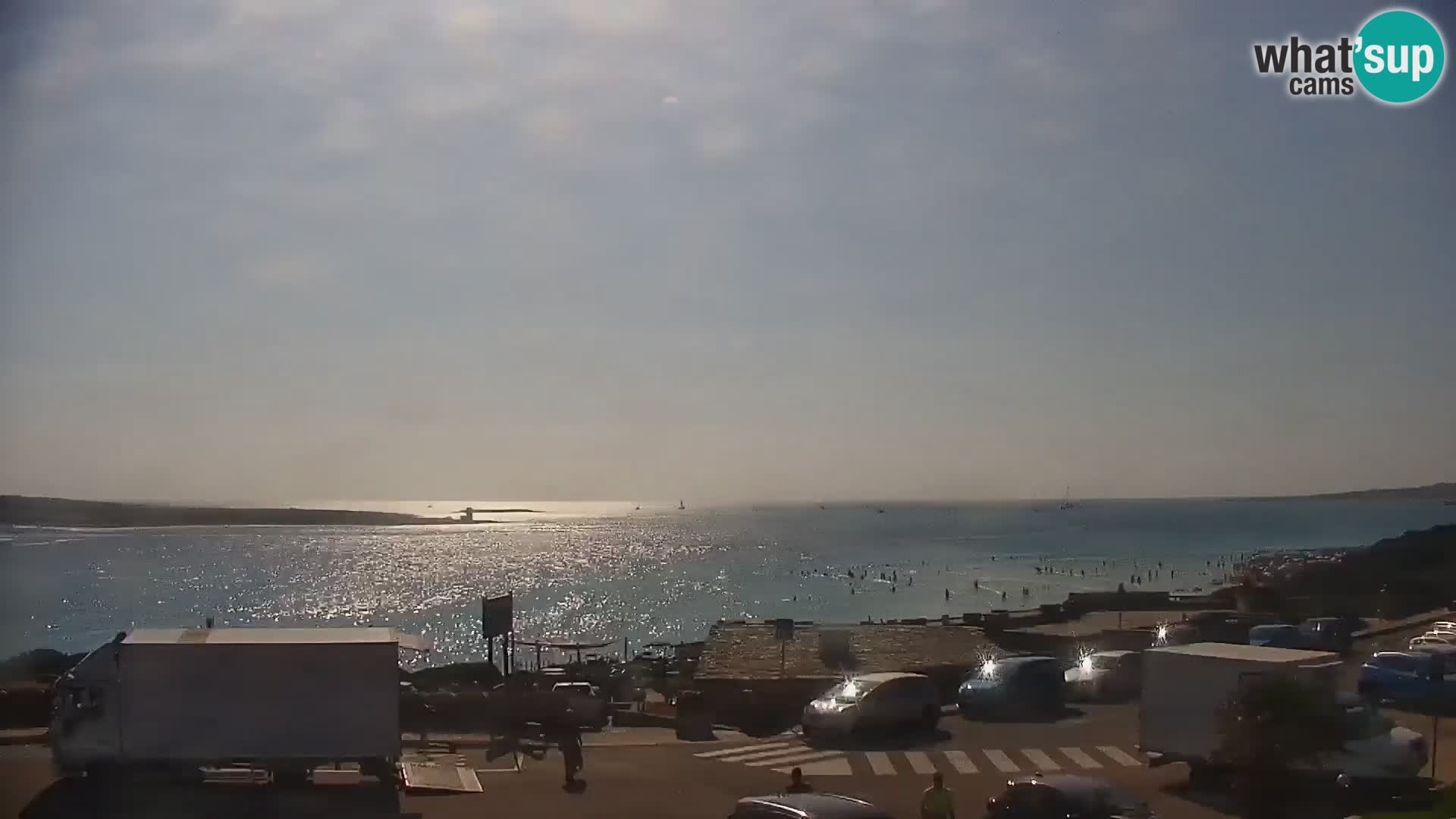 Capo Falcone livecam Stintino – La Pelosa Strand