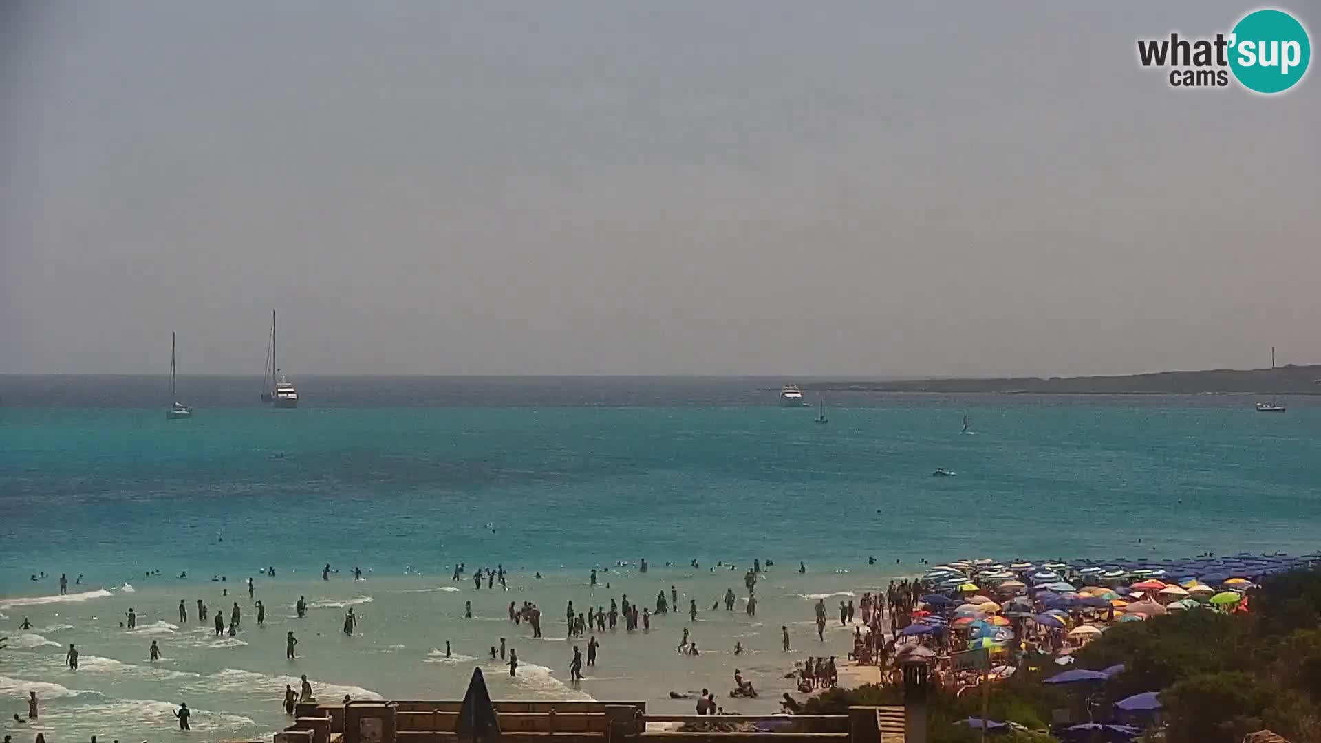 Stintino Live webcam Spiaggia La Pelosa – Sardegna