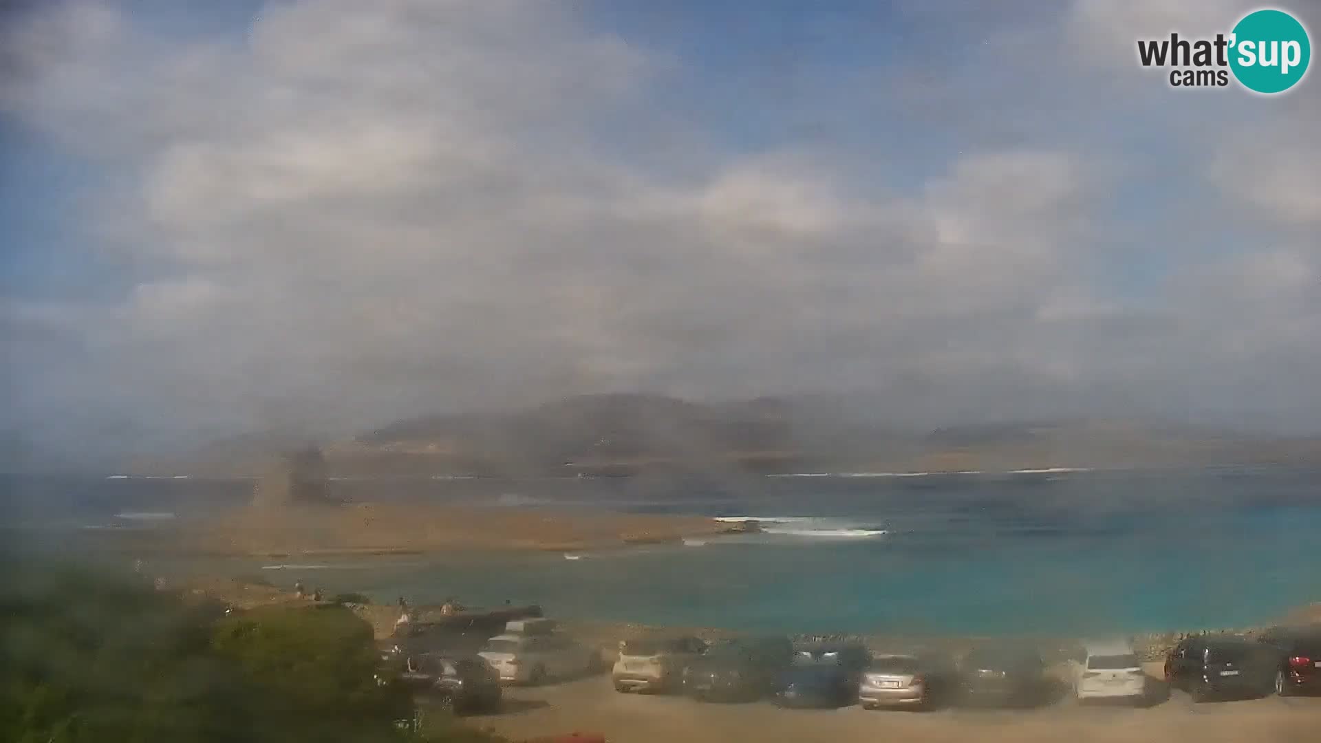 Stintino Web kamera uživo plaža La Pelosa – Sardinija – Italija