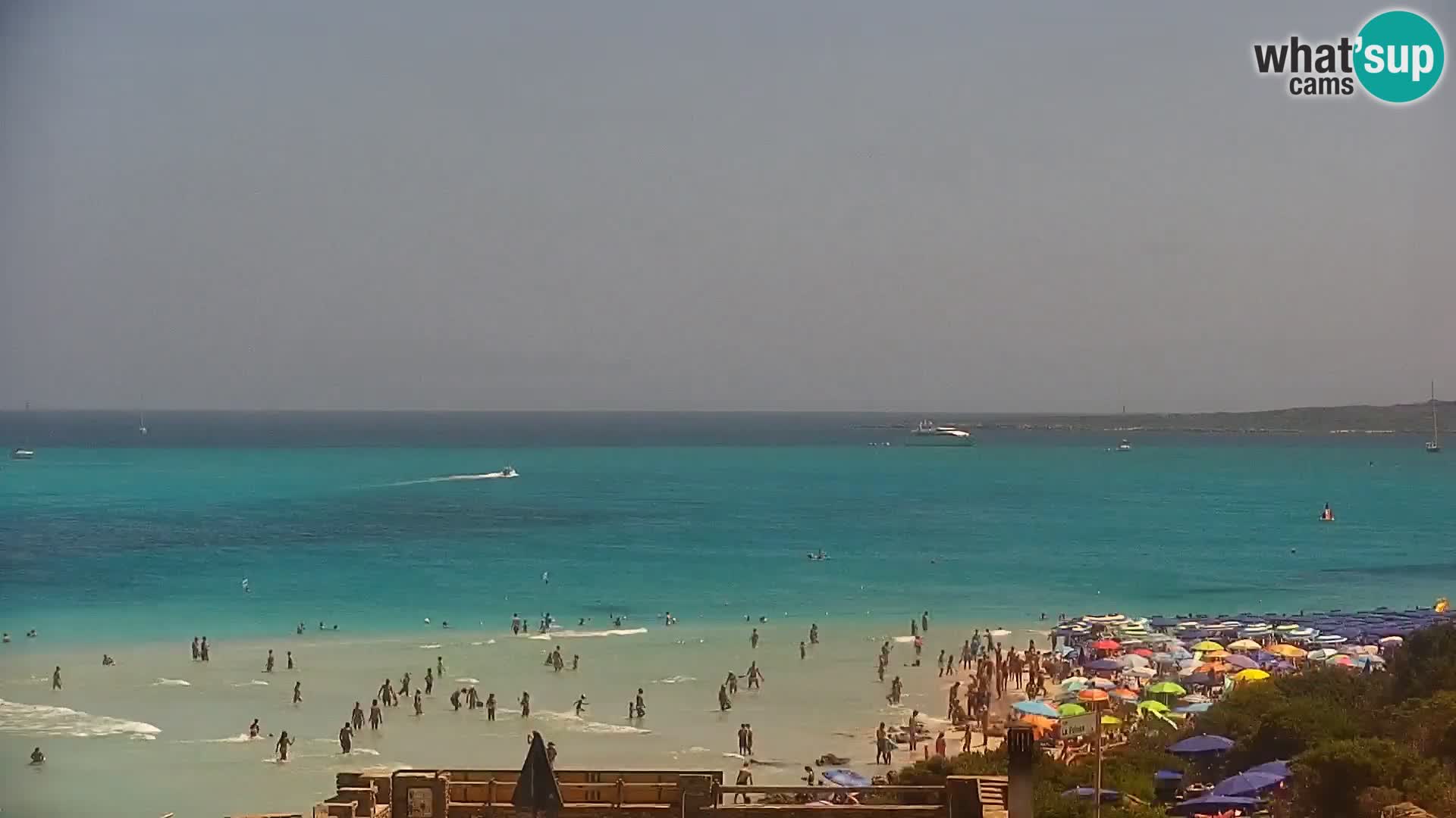 Stintino Live webcam Spiaggia La Pelosa – Sardegna